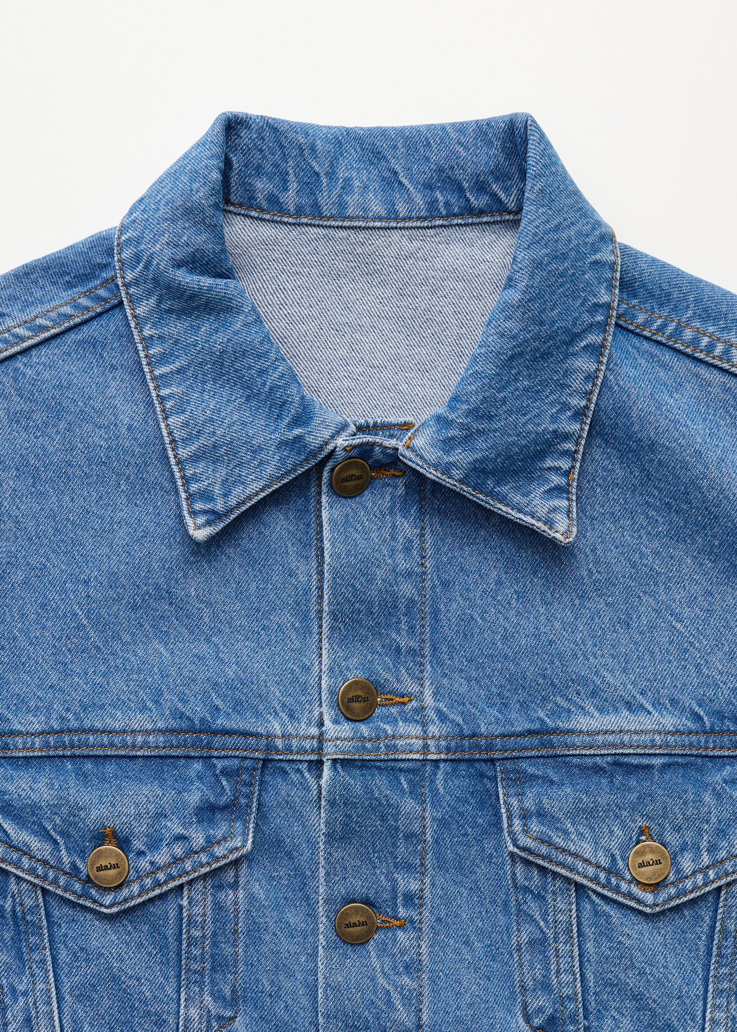 Aiayu "Cleo denim jacket" Clear Blue