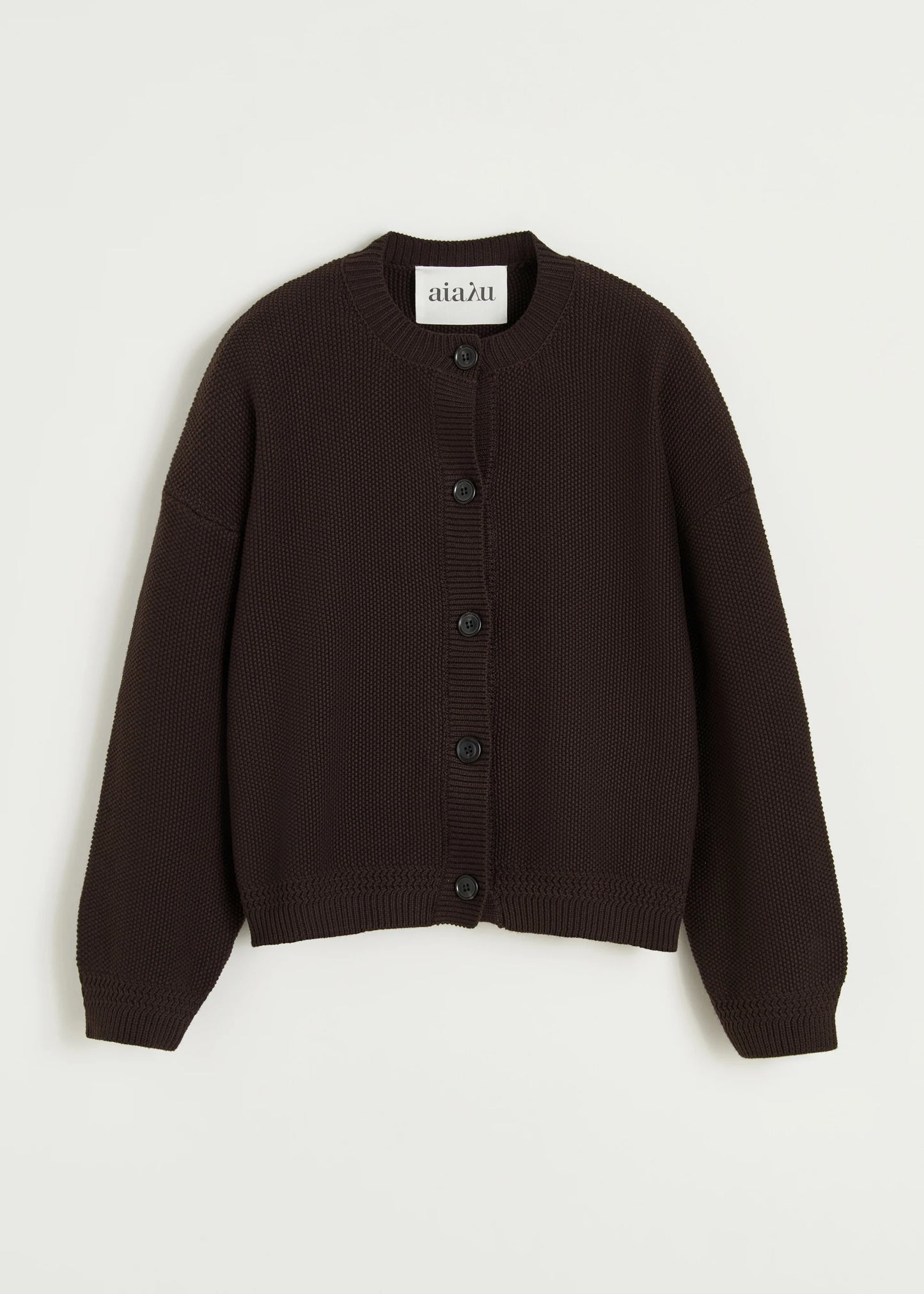 Aiayu "Coby cardigan" Dark Brown