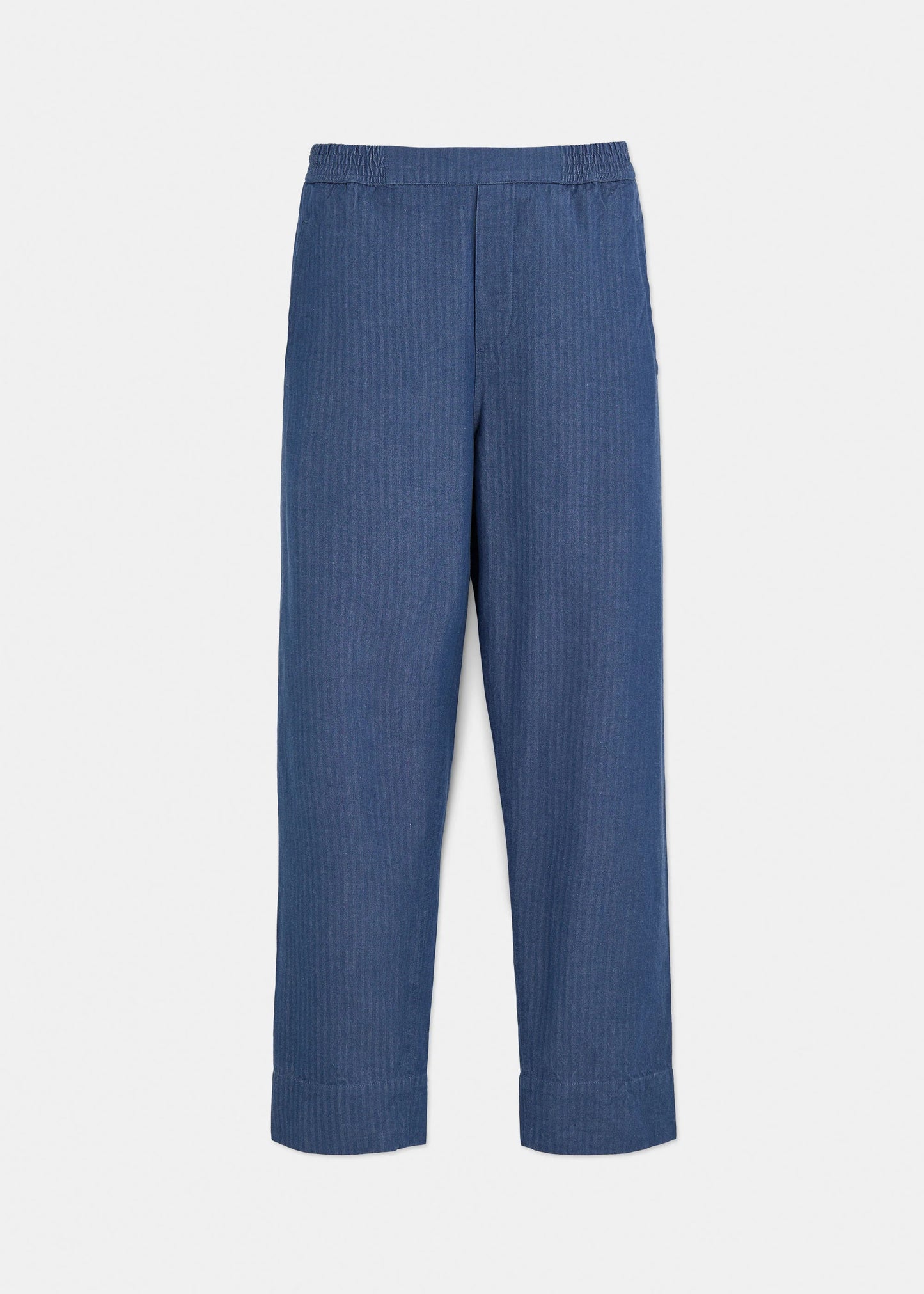 Aiayu "Coco Pant Herringbone" Blue Jeans