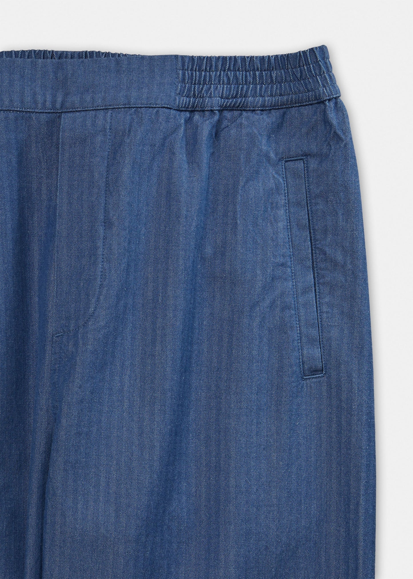 Aiayu "Coco Pant Herringbone" Blue Jeans