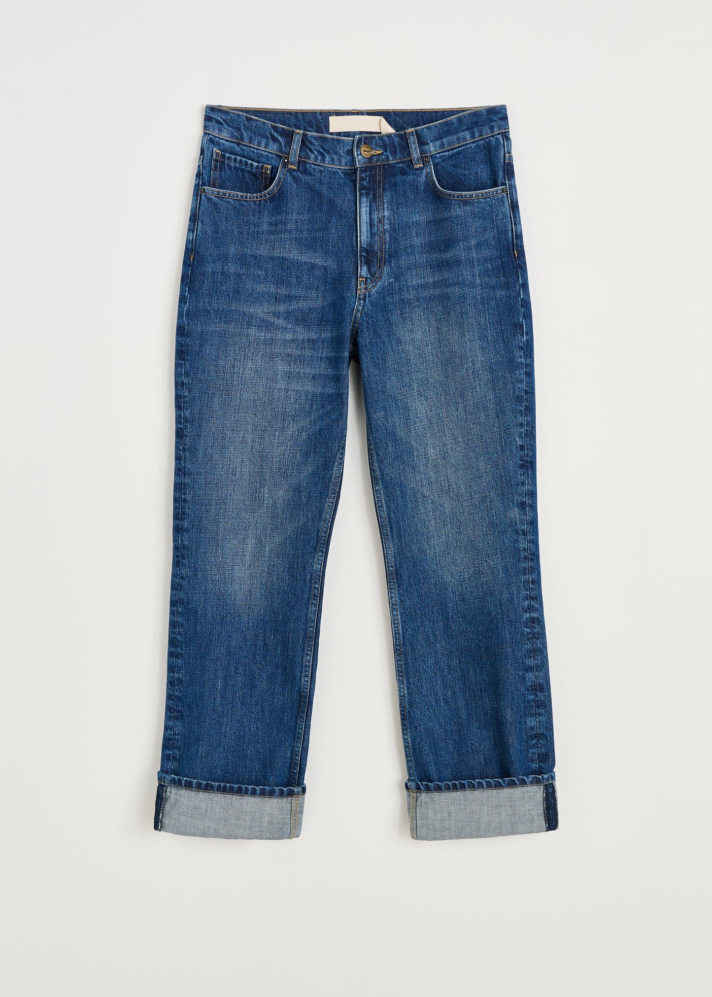 Aiayu "Cooper highwaist straight jeans" Worn Blue