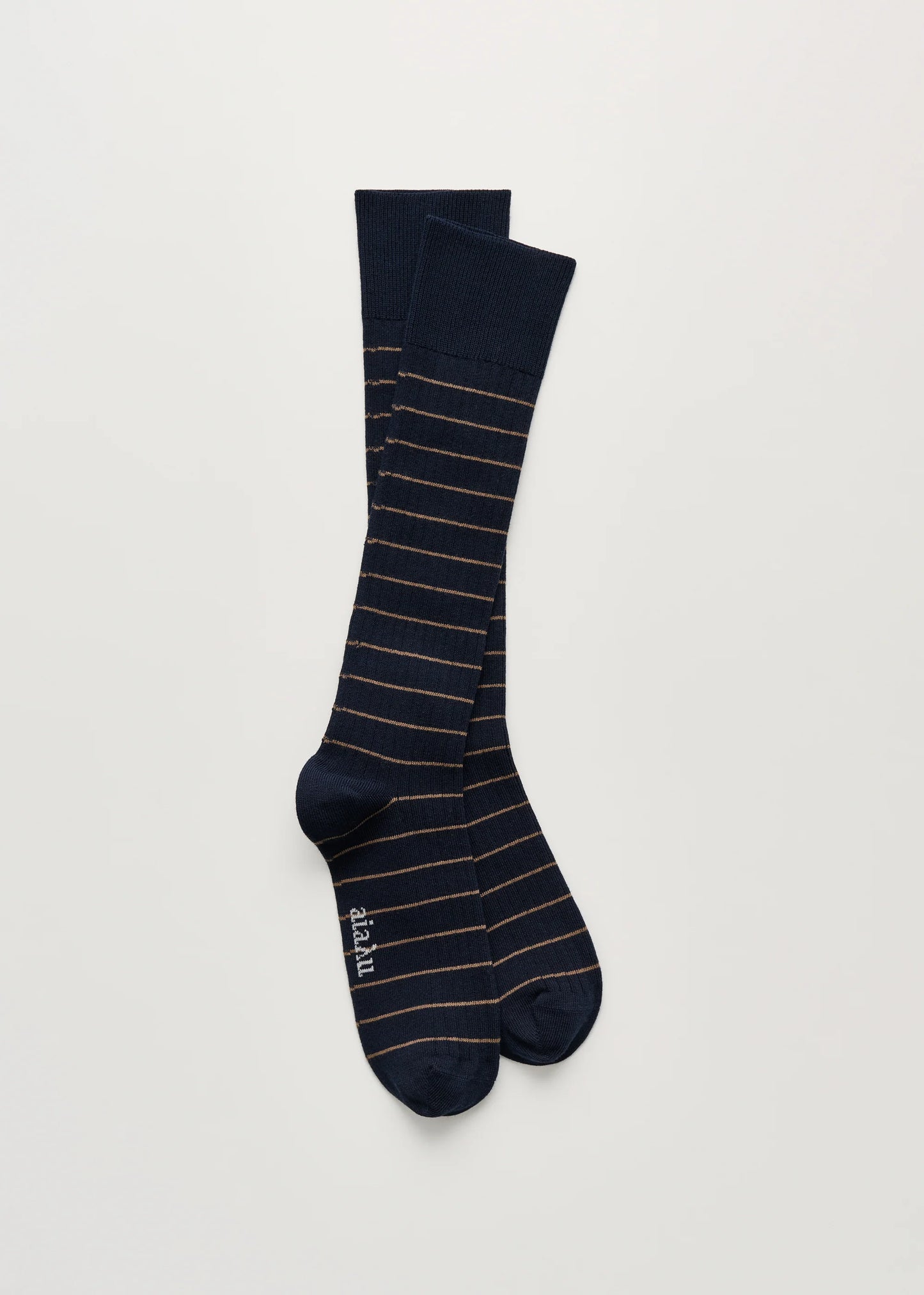 Aiayu "Cotton long socks" Mix Navy