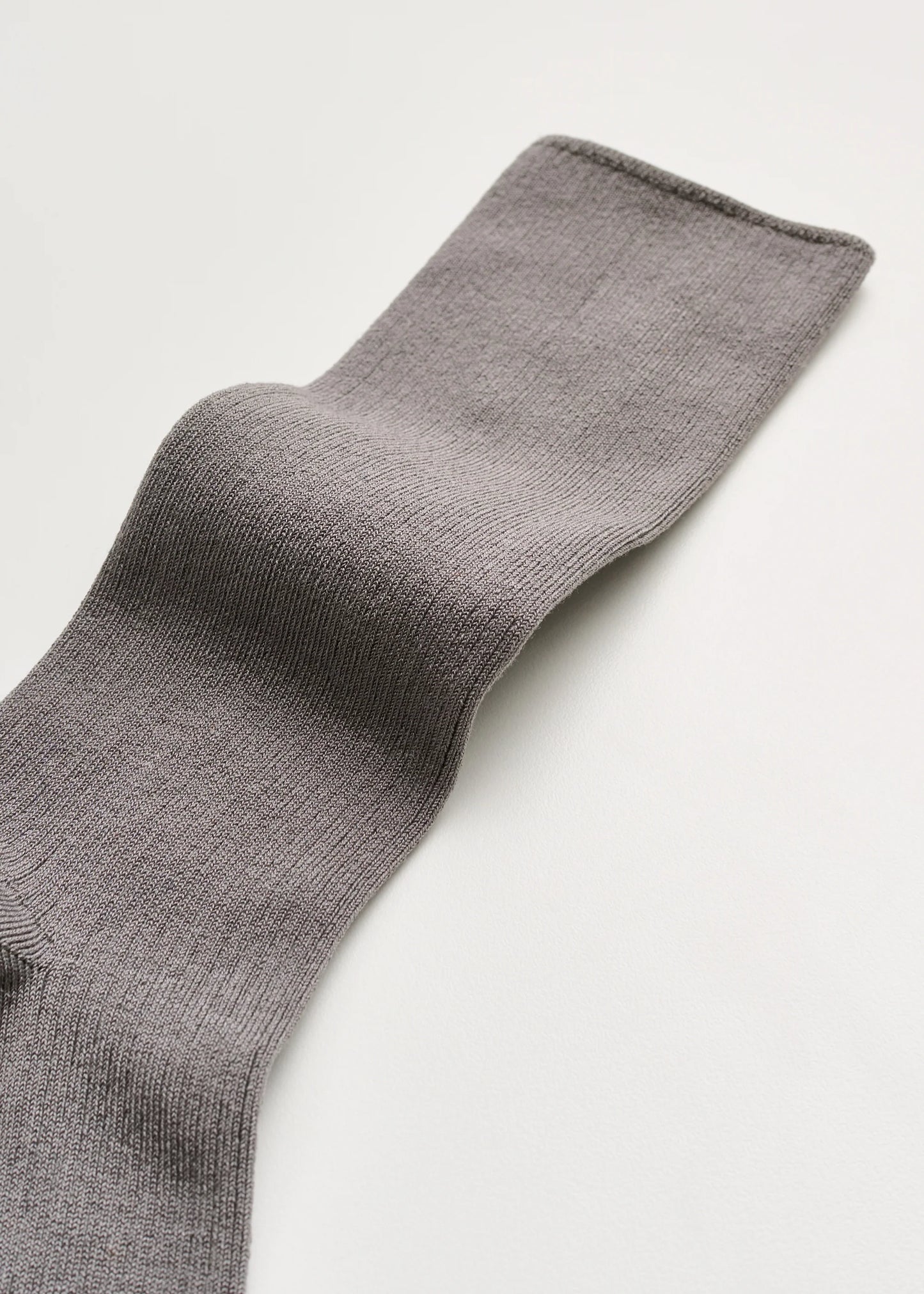 Aiayu "Cotton Rib Socks" Steel