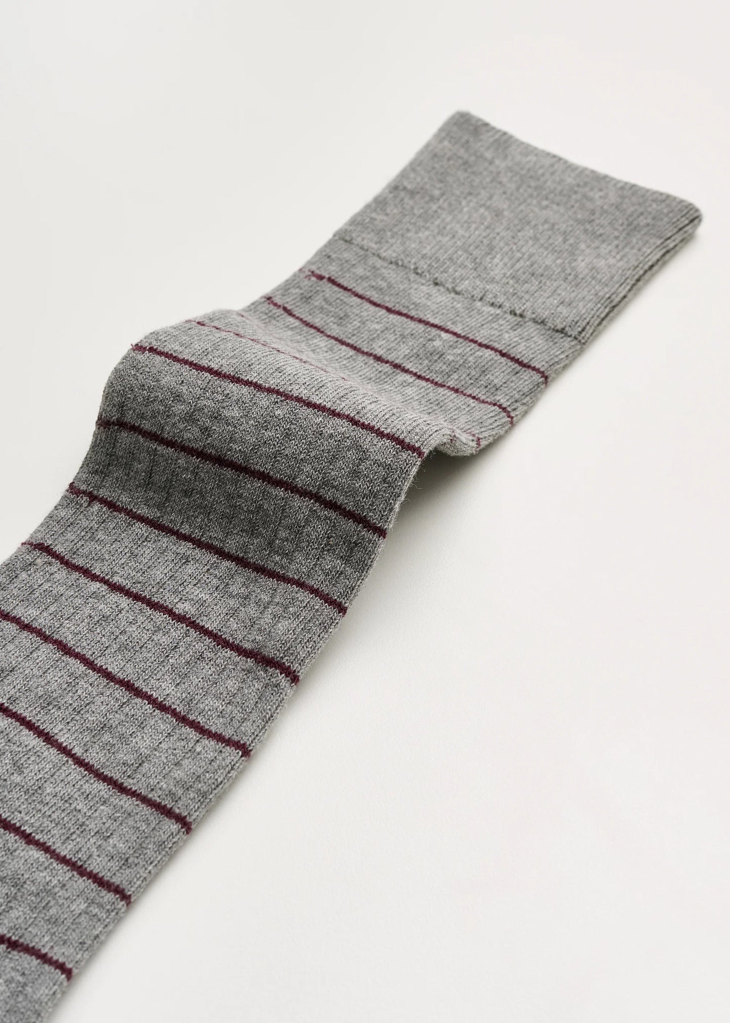 Aiayu "Cotton long socks" Mix Bordeaux Melange