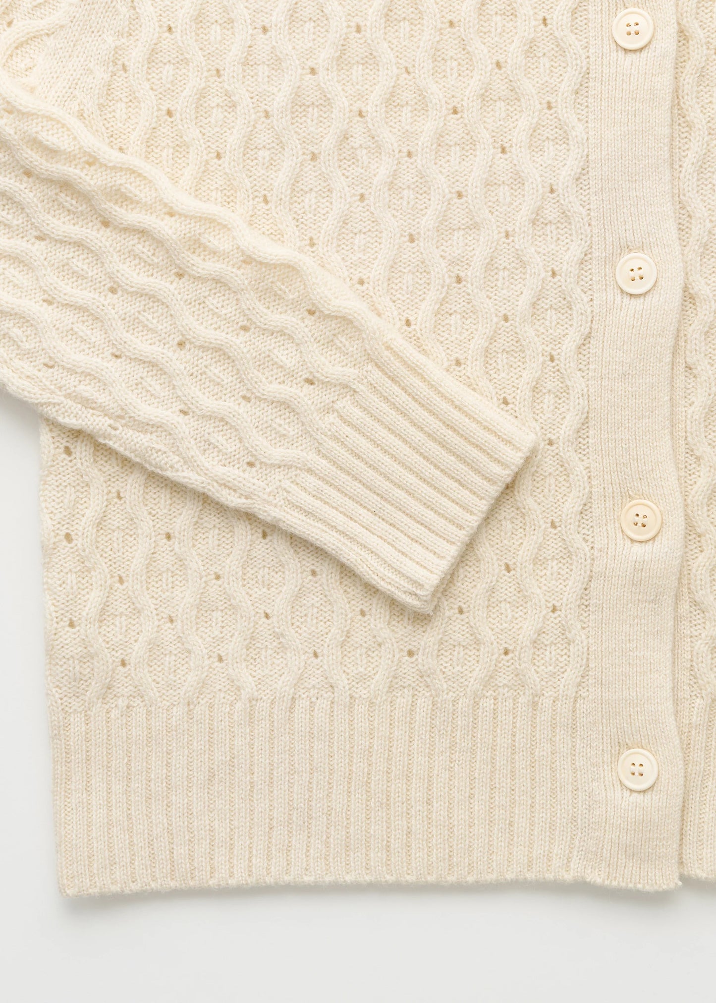 Aiayu "Dipti cardigan – pure sartuul" Pure Ecru