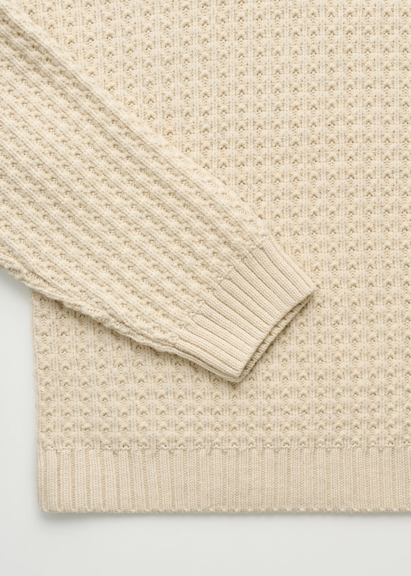 Aiayu "Eamon sweater – highland wool" Pure ecru