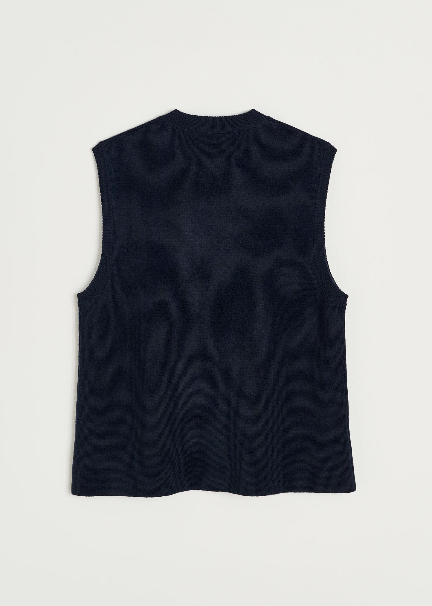 Aiayu "Elva vest – pure merino wool" Navy
