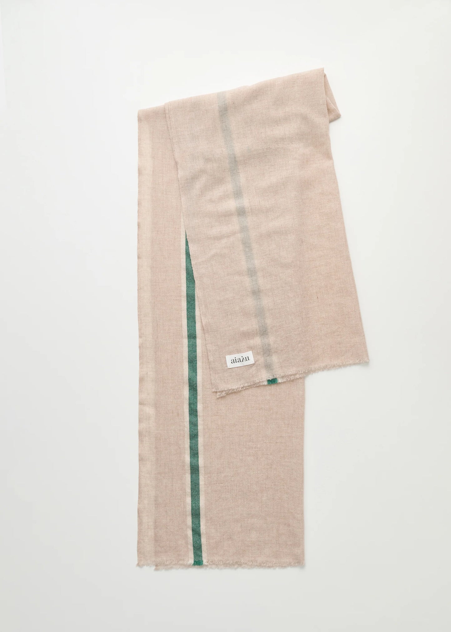 Aiayu "Ema scarf – cashmere" Oatmeal Melange