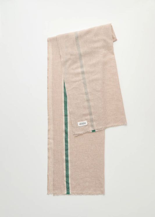 Aiayu "Ema scarf – cashmere" Oatmeal Melange