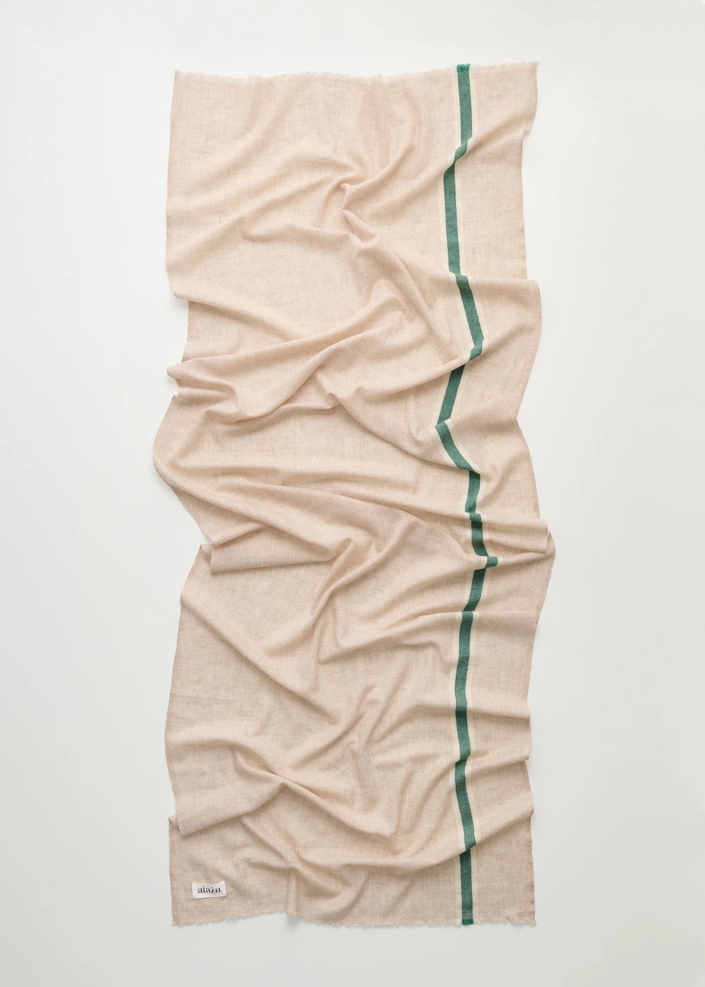 Aiayu "Ema scarf – cashmere" Oatmeal Melange