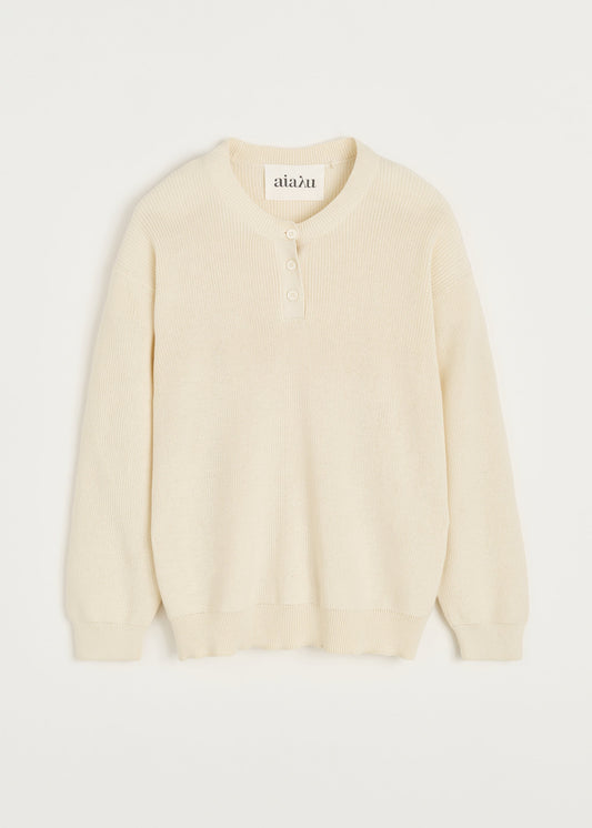 Aiayu "Franca sweater" Pure Ecru