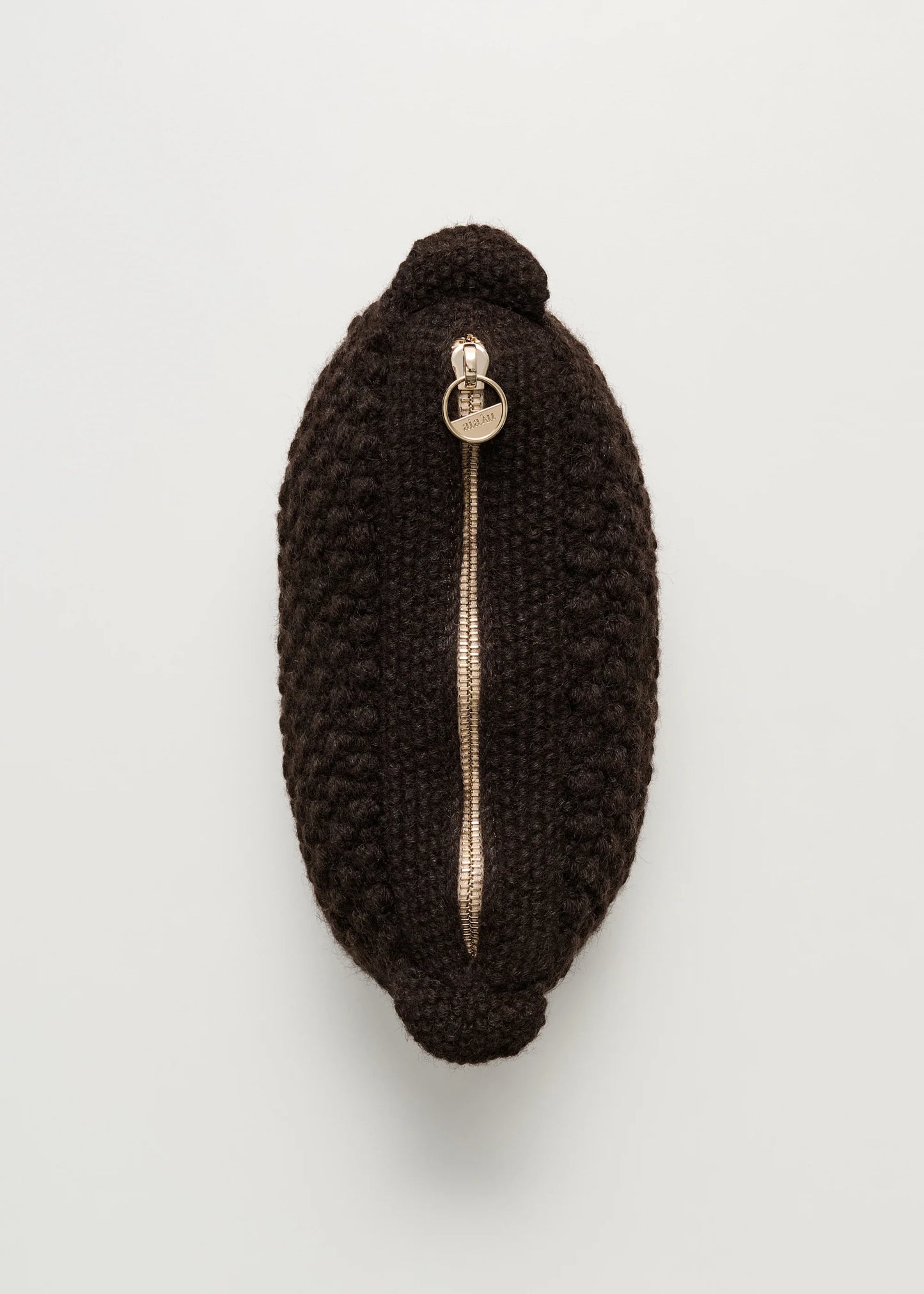 Aiayu "Helen Classic Clutch" Dark Brown