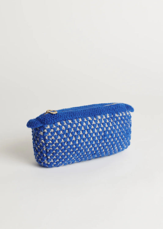 Aiayu "Helen Classic Clutch" Mix Electric Blue