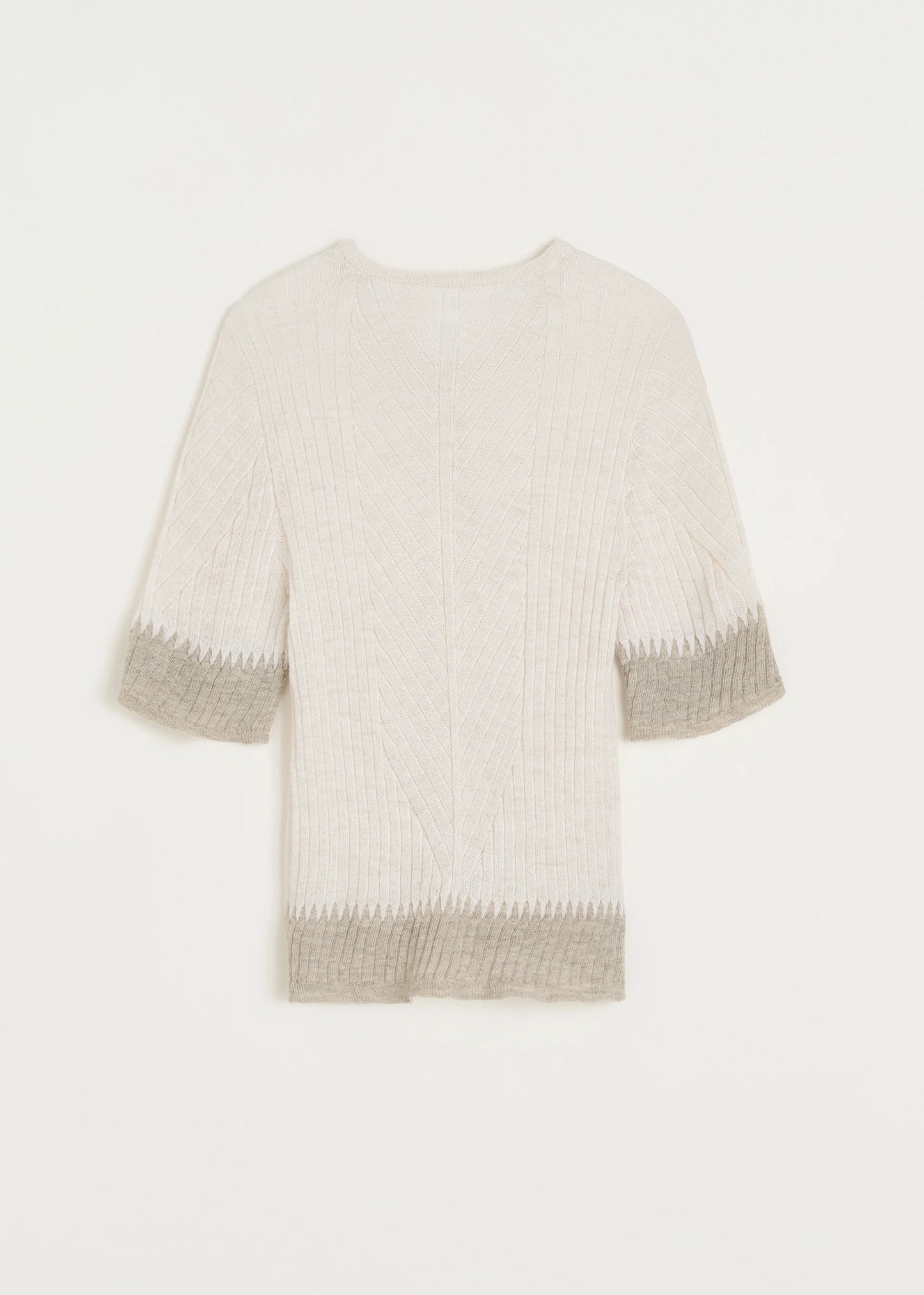 Aiayu "Hira cardigan – pure llama" Mix Albicant