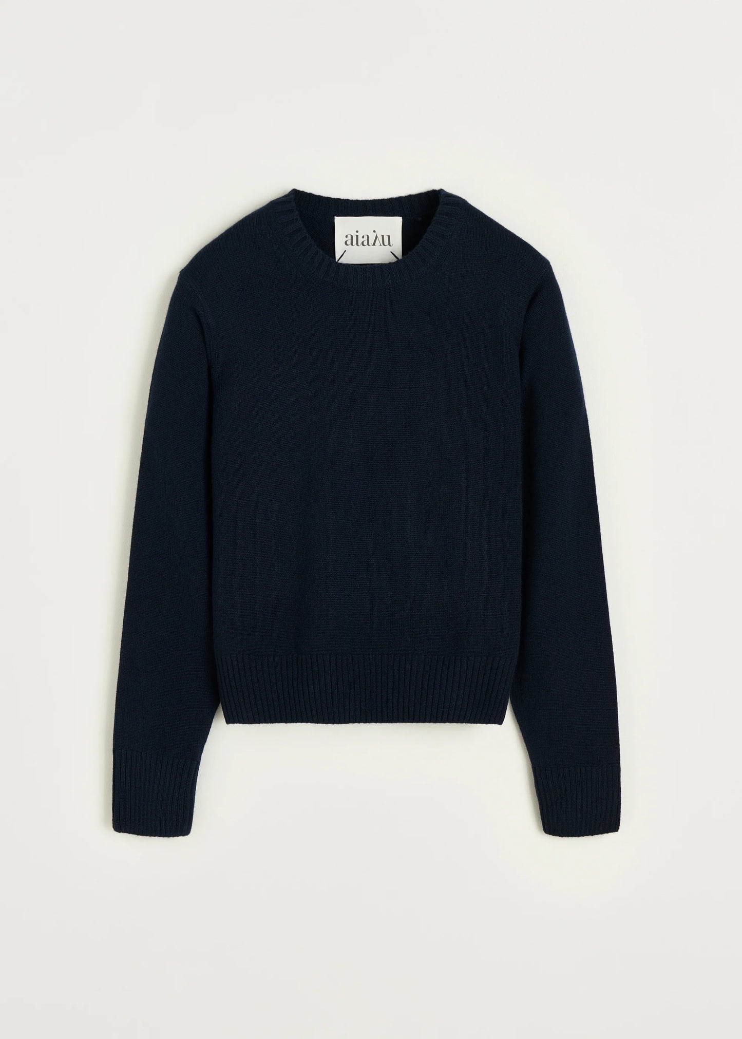 Aiayu "Inga sweater – pure cashmere" Black Blue