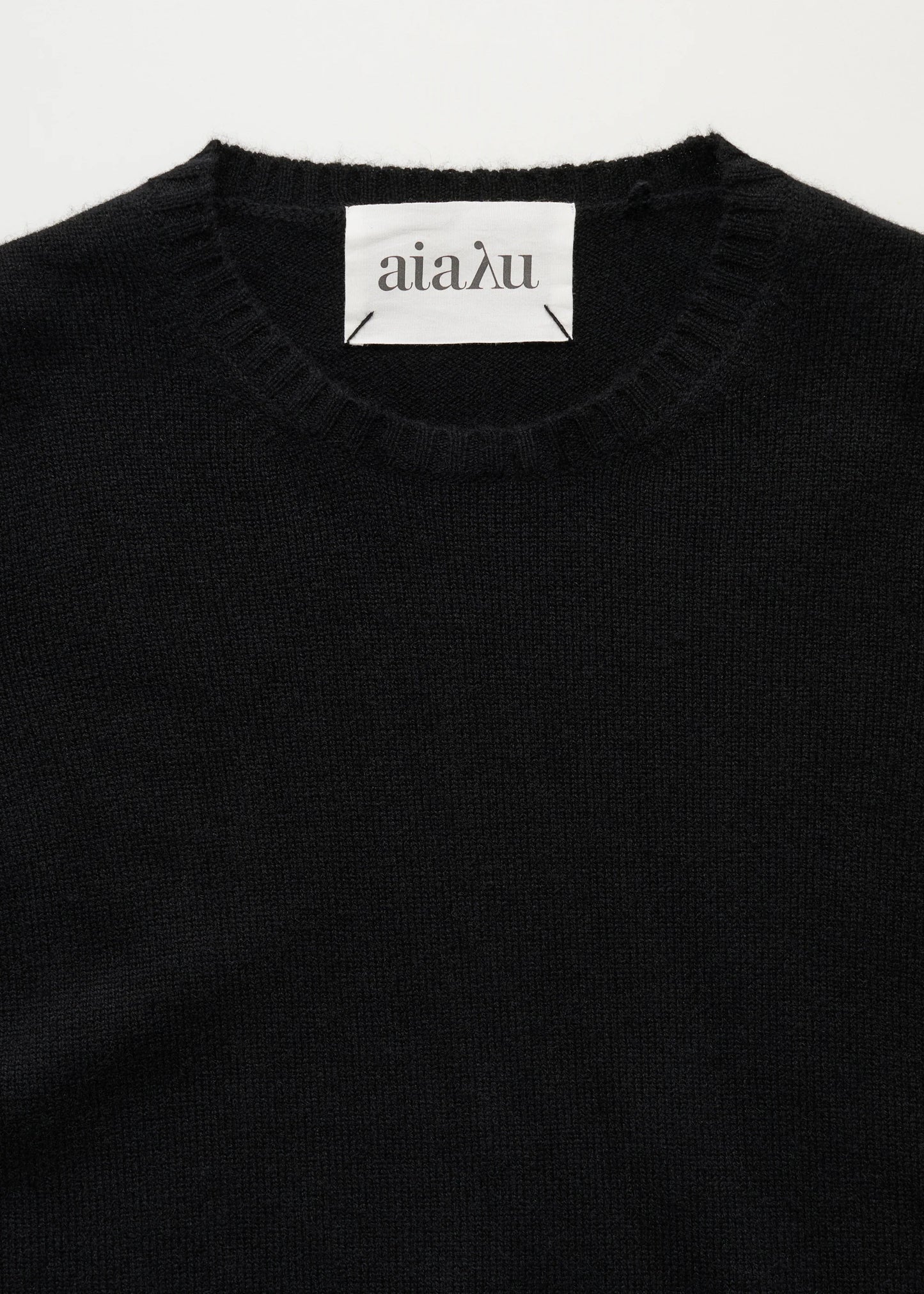 Aiayu "Inga sweater – pure cashmere" Black