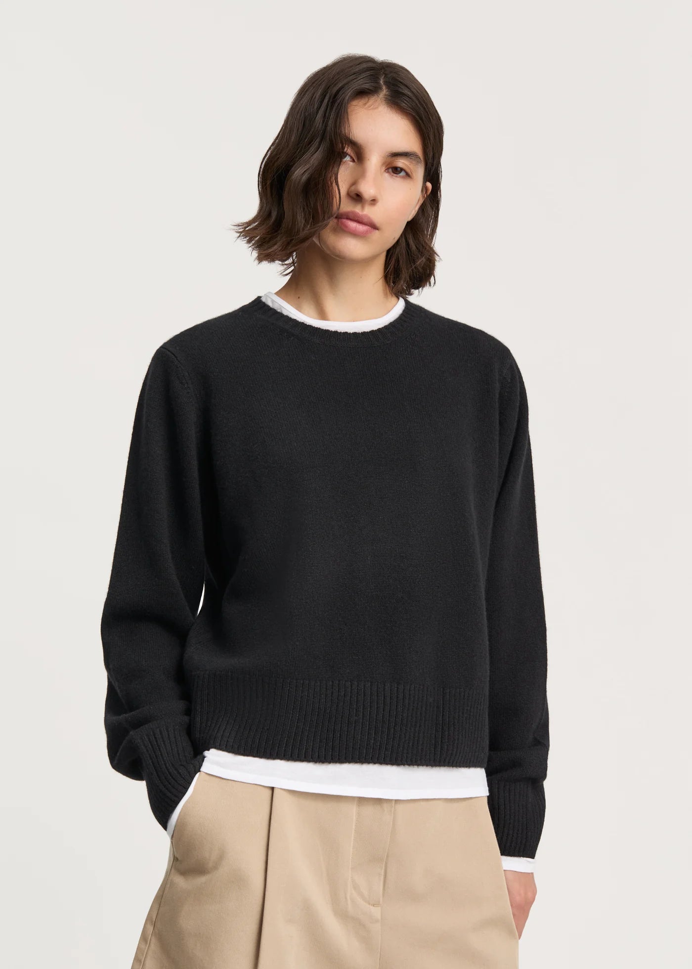 Aiayu "Inga sweater – pure cashmere" Black