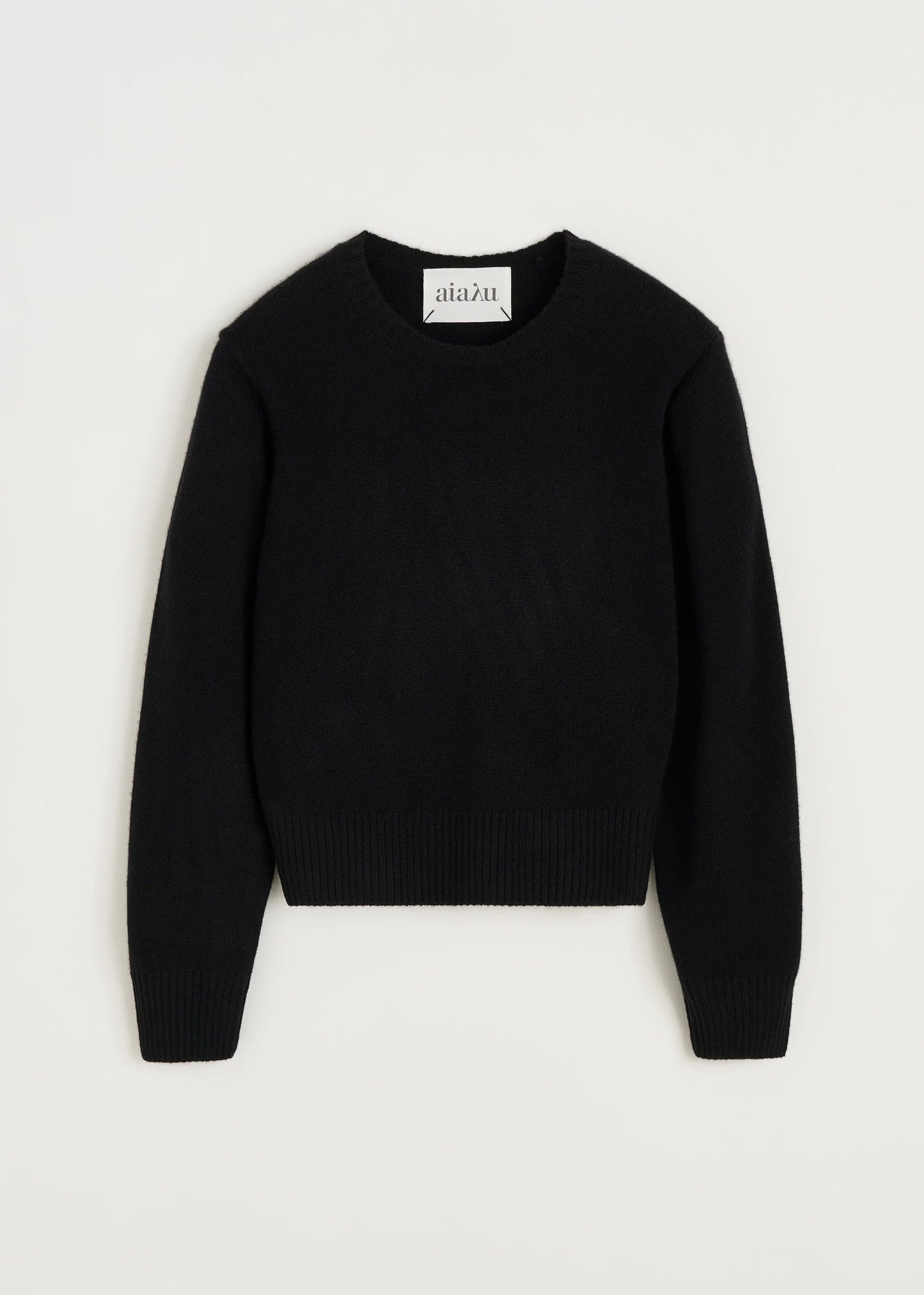 Aiayu "Inga sweater – pure cashmere" Black