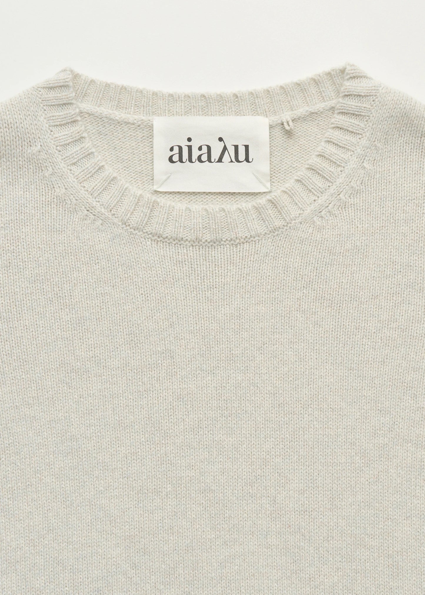 Aiayu "Inga sweater - pure cashmere" Dove Mouline