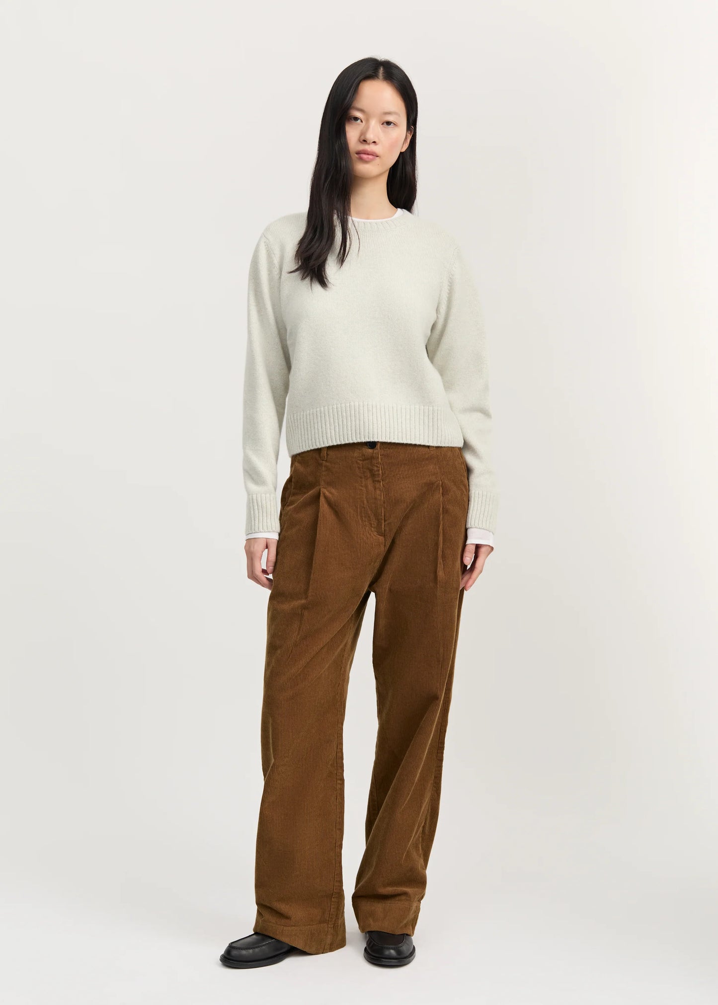 Aiayu "Inga sweater - pure cashmere" Dove Mouline