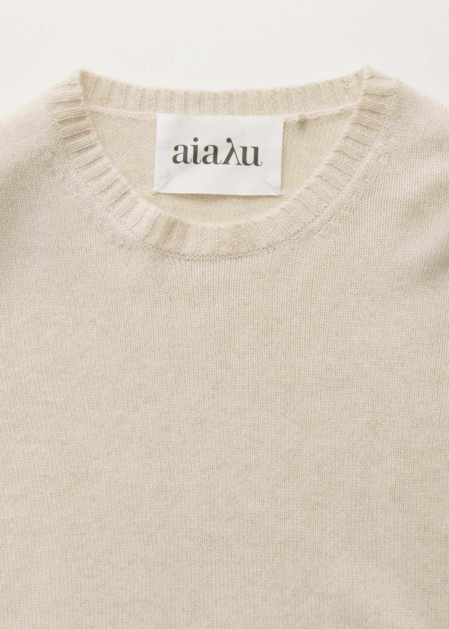 Aiayu "Inga sweater - pure cashmere" Pure Ecru