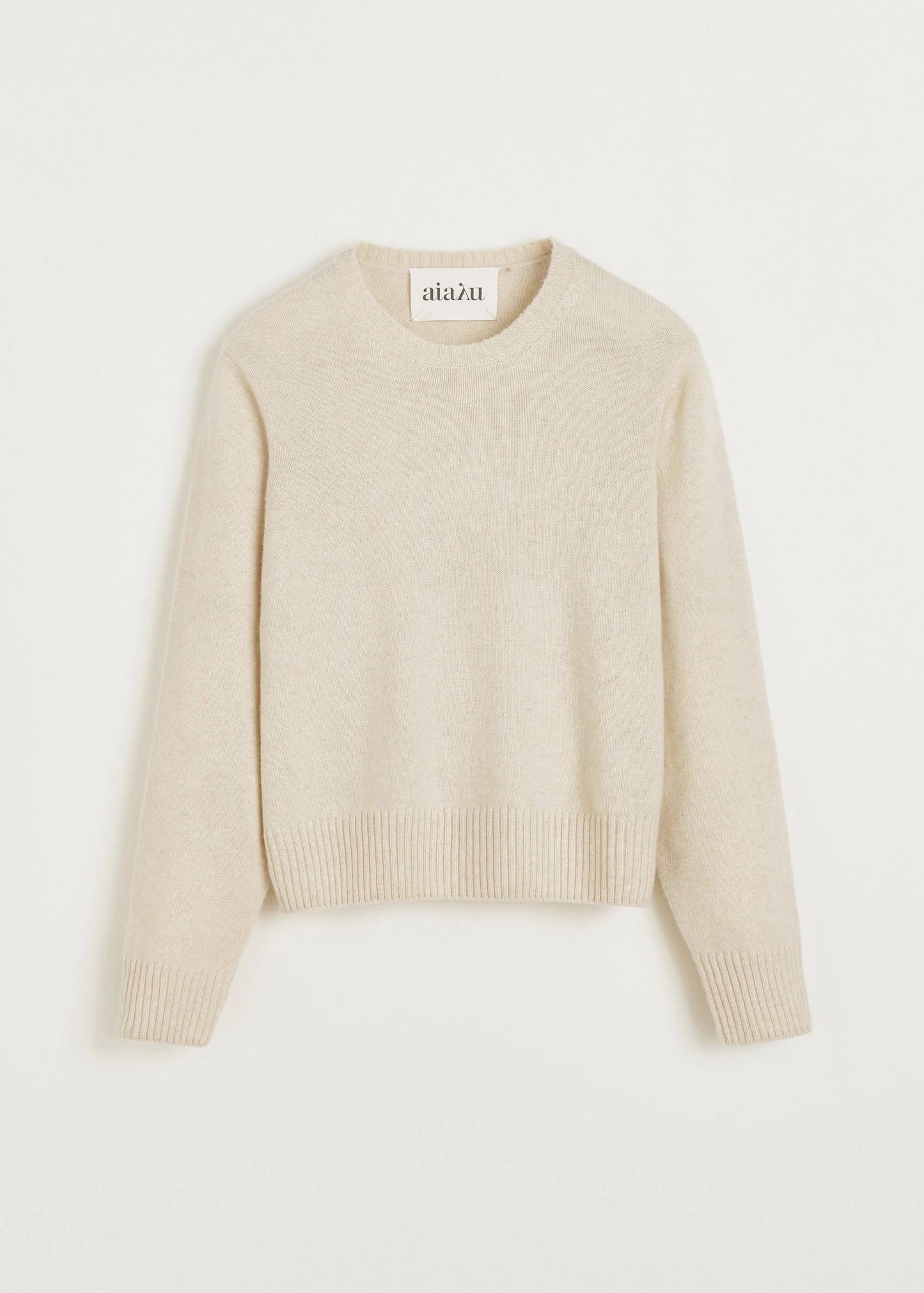 Aiayu "Inga sweater - pure cashmere" Pure Ecru