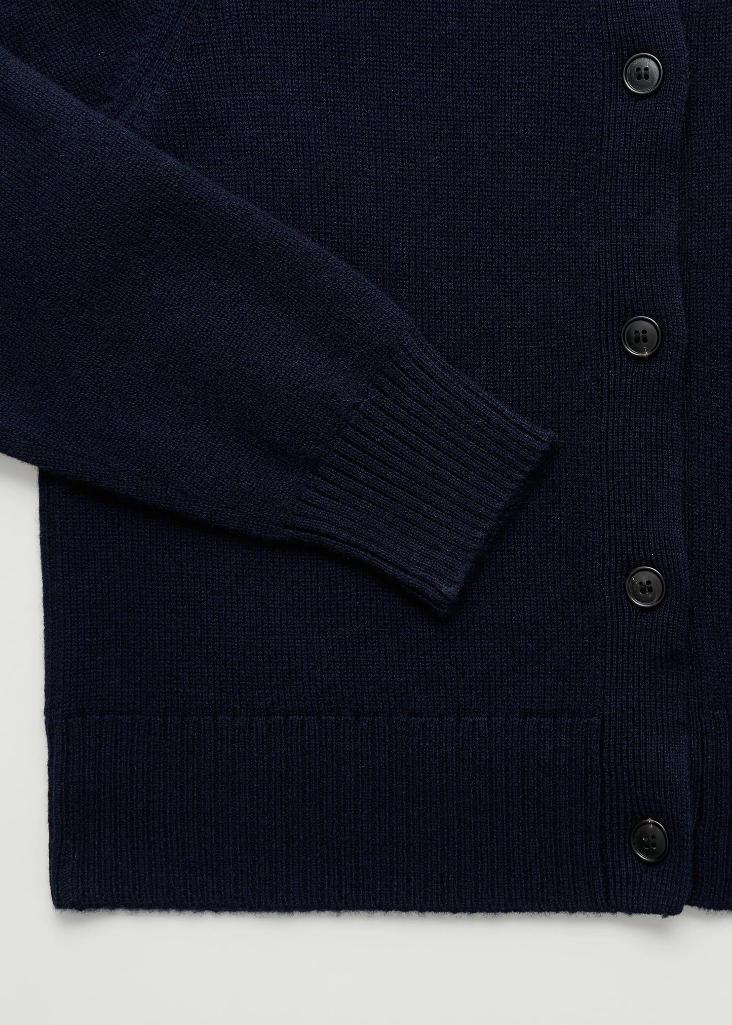 Aiayu "Ingolf cardigan – pure cashmere" Black Blue