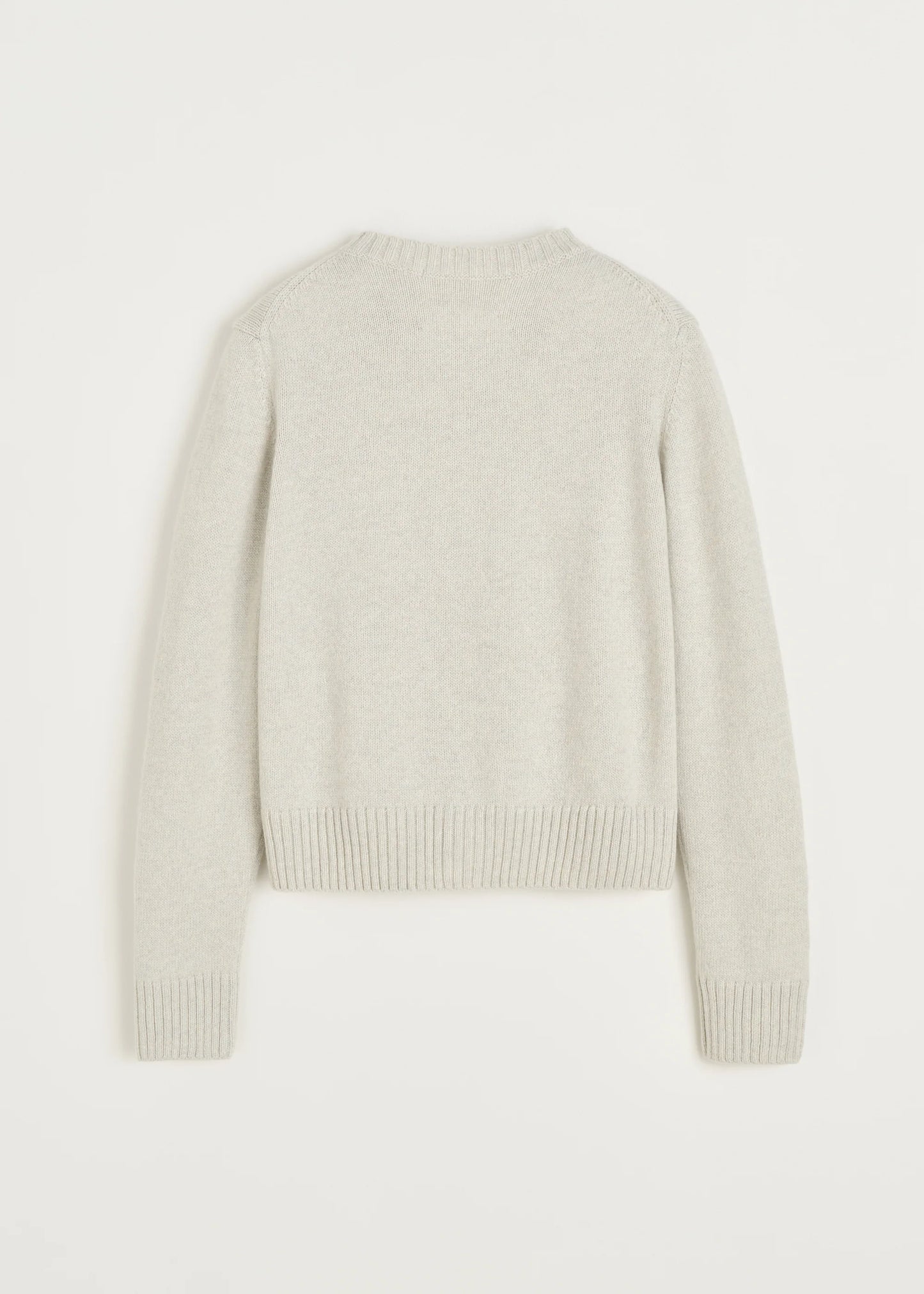 Aiayu "Ingolf cardigan – pure cashmere" Dove Mouline