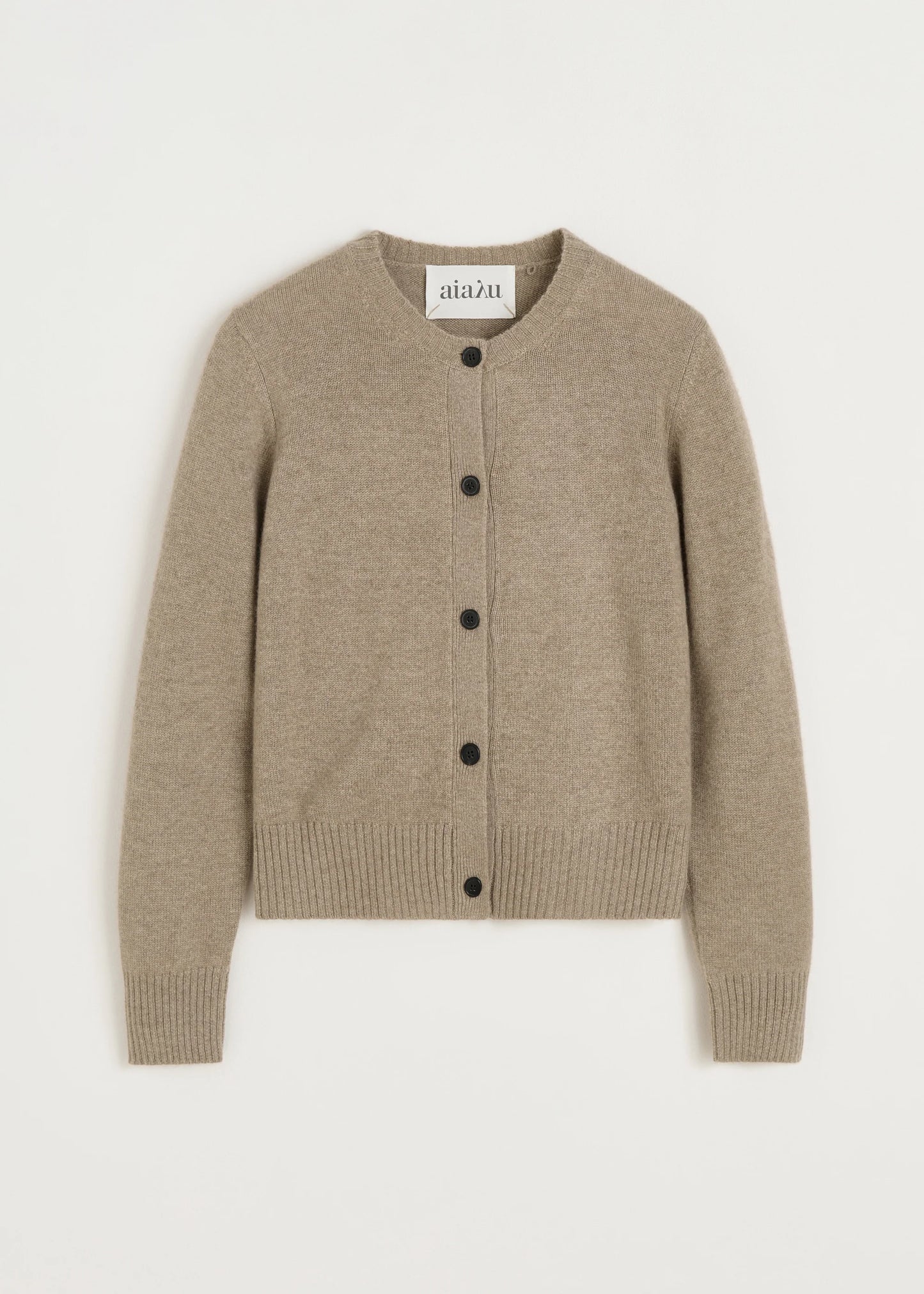 Aiayu "Ingolf cardigan – pure cashmere" Pure Grain