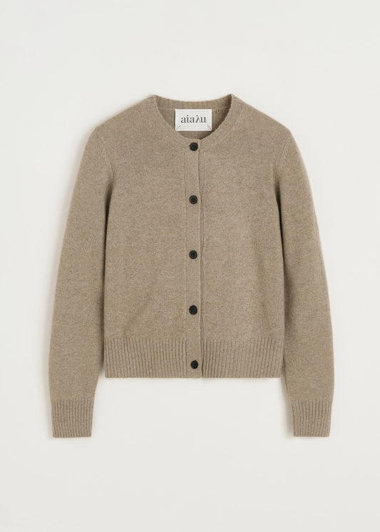Aiayu "Ingolf cardigan – pure cashmere" Pure Grain