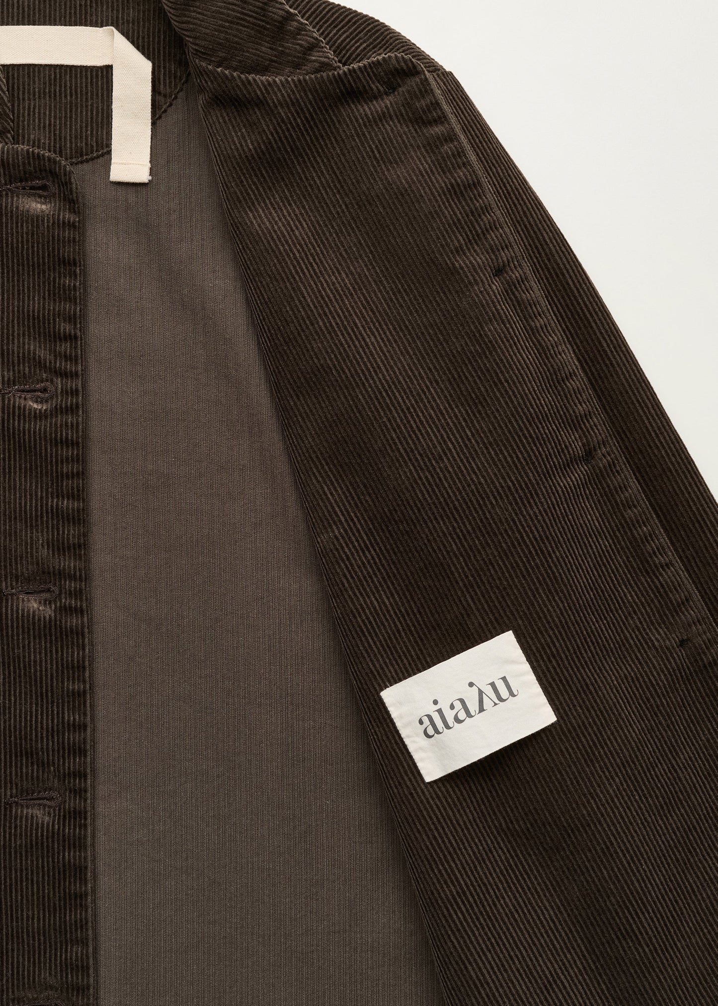 Aiayu "Jacy jacket corduroy" Smokey Brown