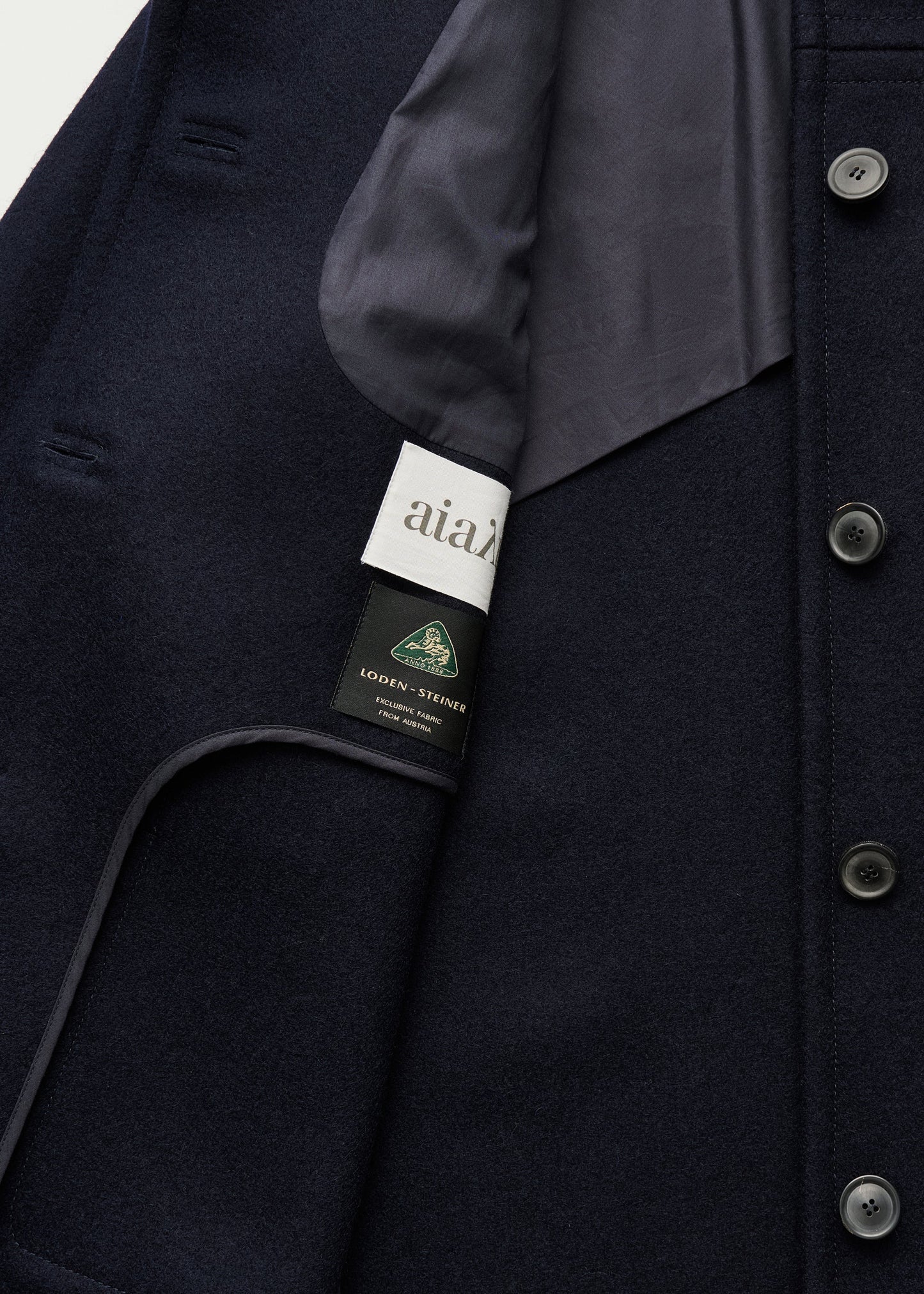 Aiayu "Jamie jacket loden – wool" Navy
