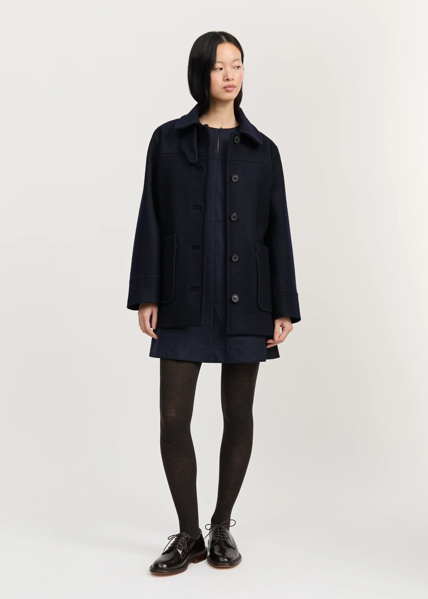 Aiayu "Jamie jacket loden – wool" Navy