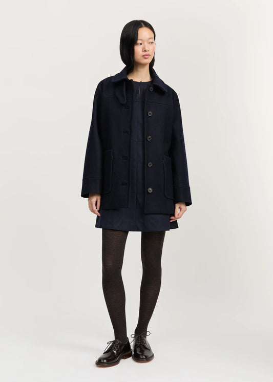 Aiayu "Jamie jacket loden – wool" Navy