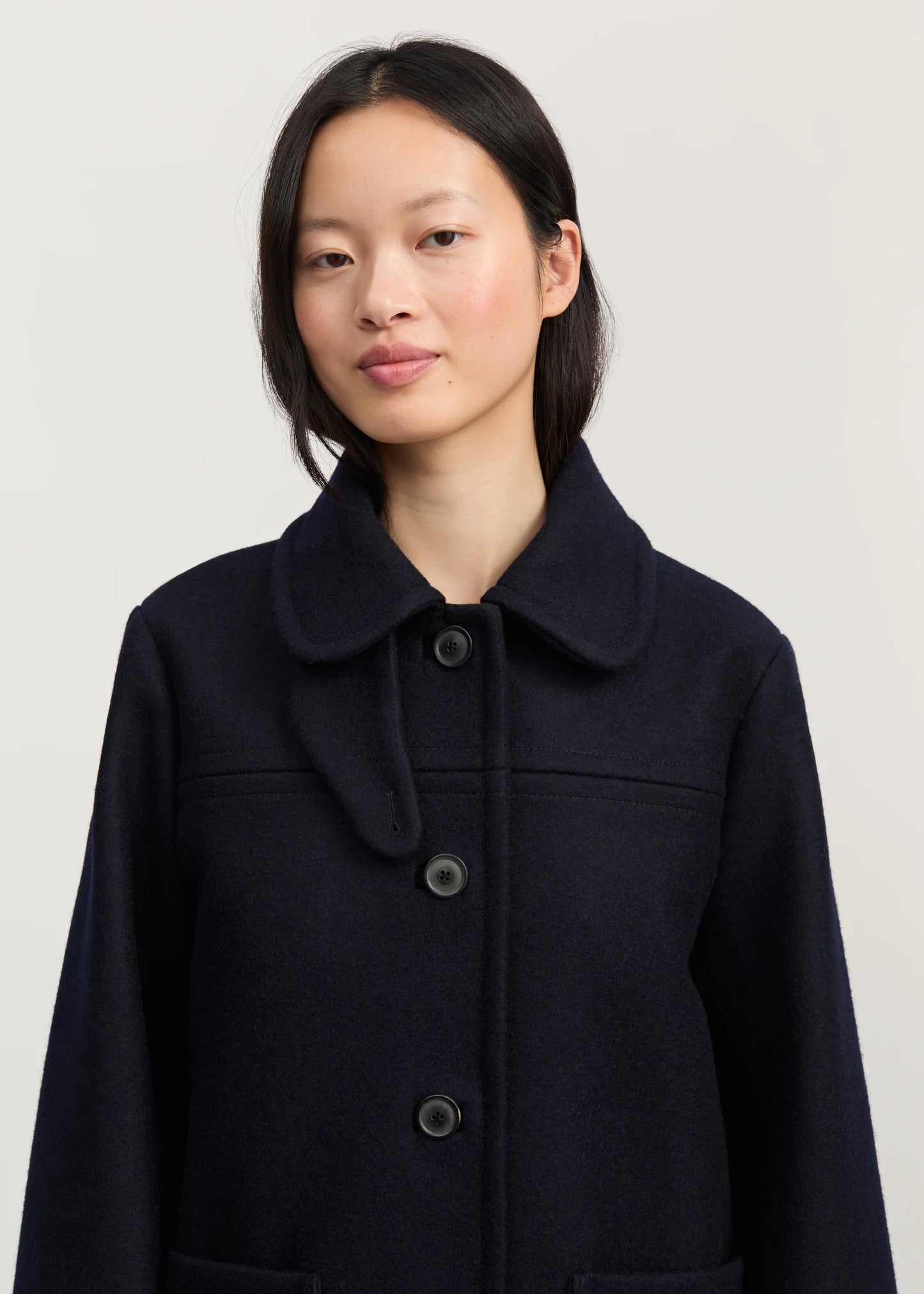 Aiayu "Jamie jacket loden – wool" Navy