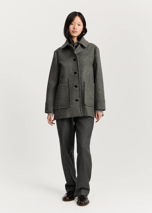 Aiayu "Jamie Jacket Loden" Pure Grey