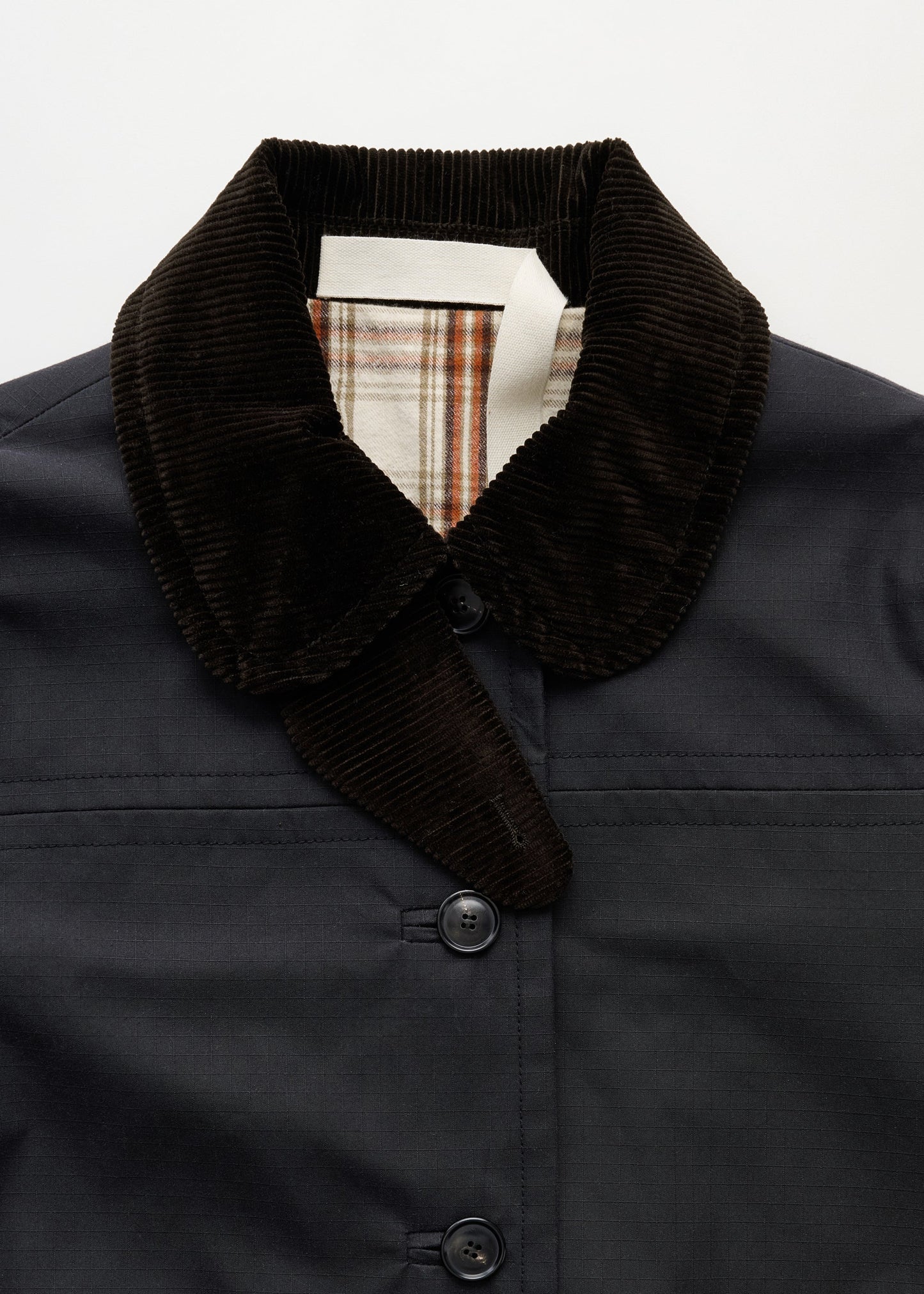 Aiayu "Jamie jacket – ripstop oilskin" Antracite