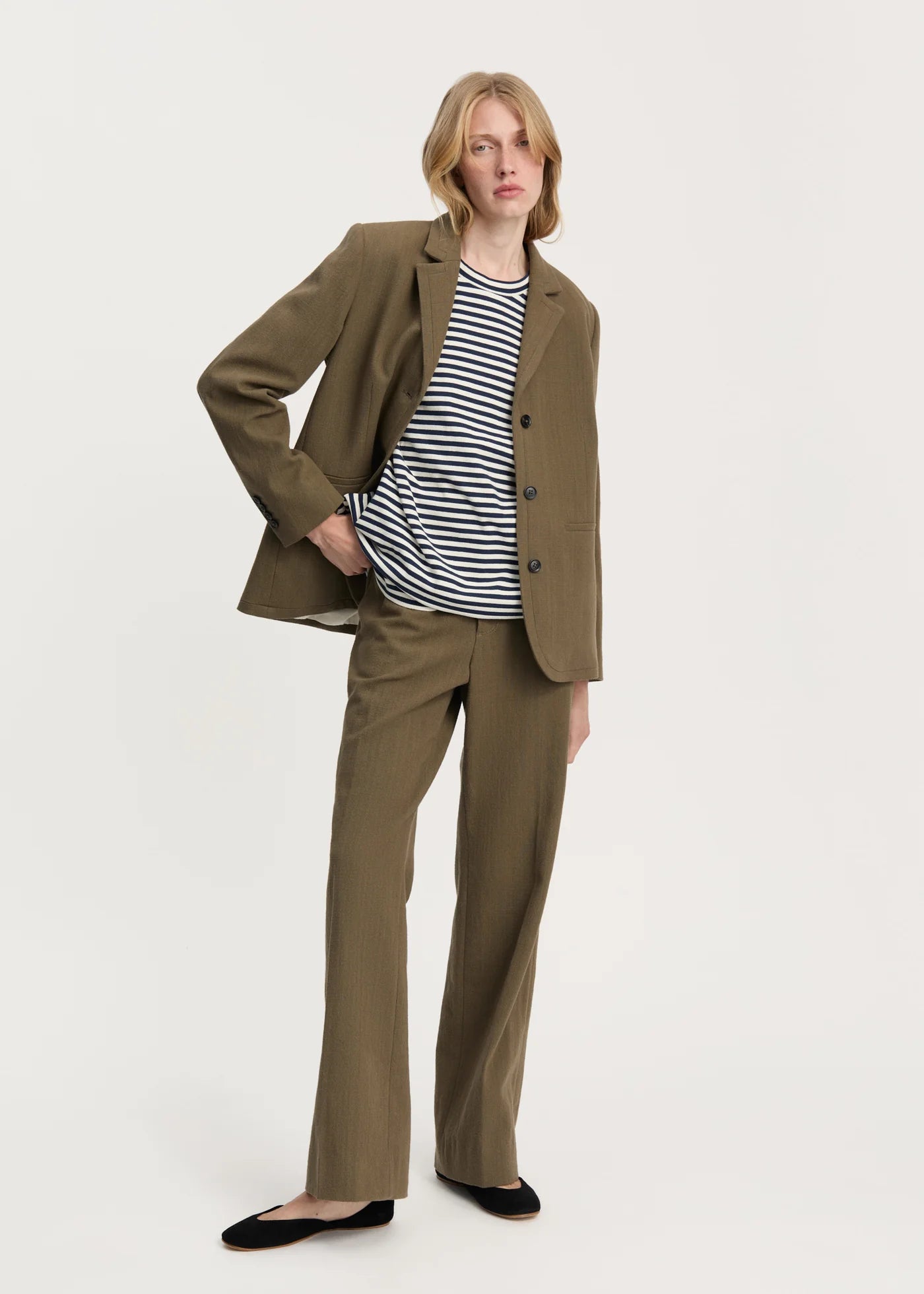 Aiayu "Jason blazer" Green Wood