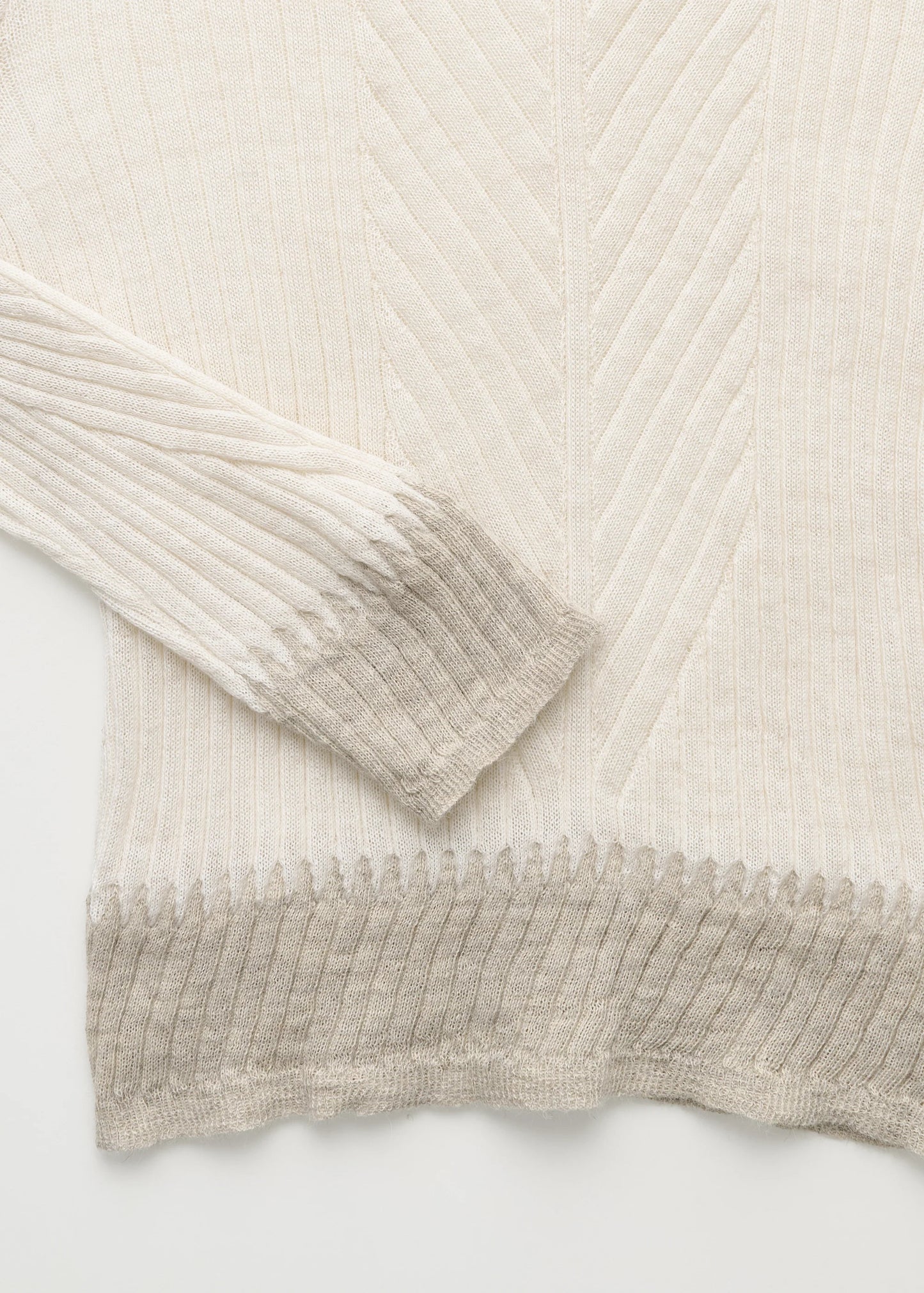 Aiayu "Jaya blouse – pure llama" Mix Albicant