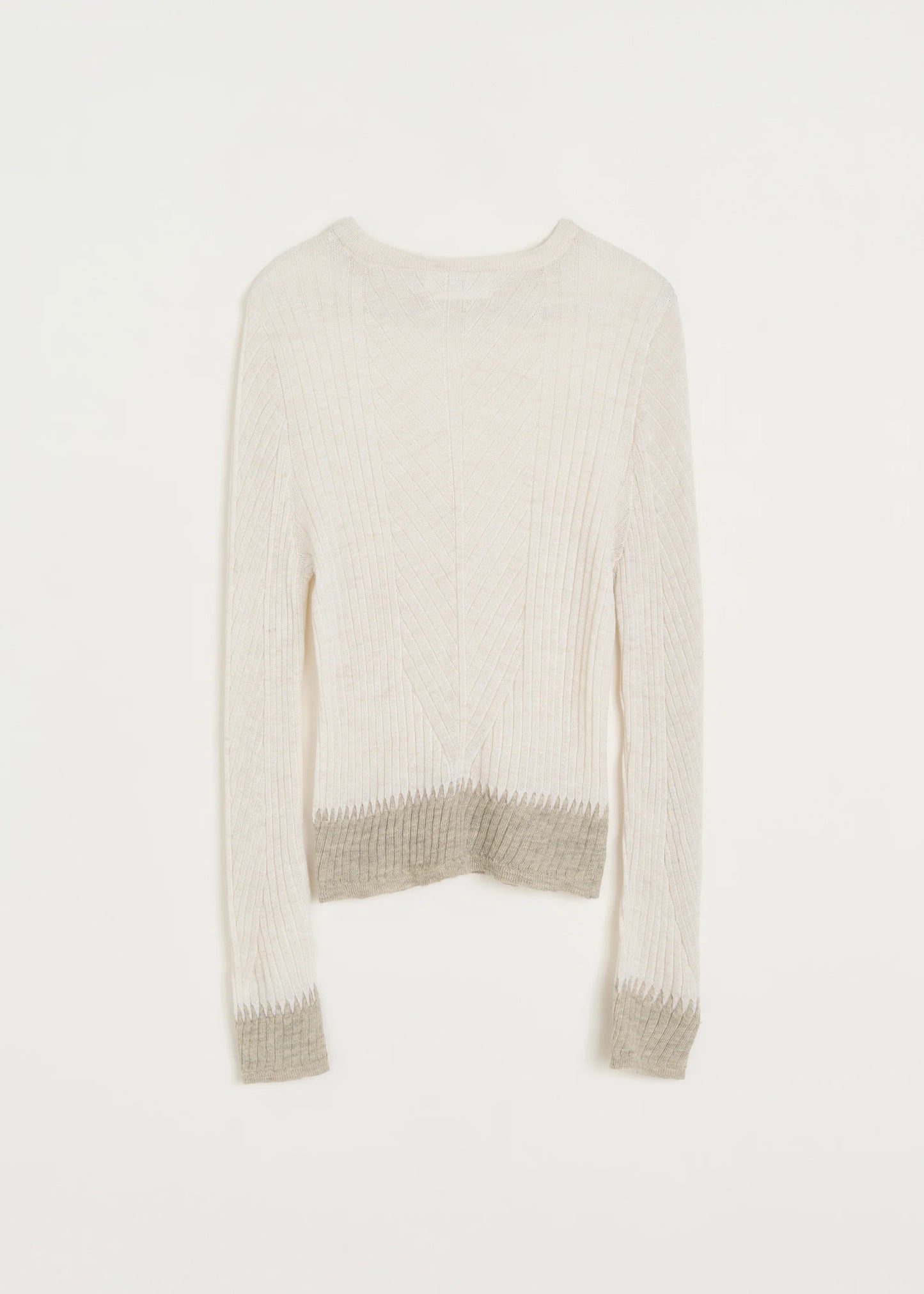 Aiayu "Jaya blouse – pure llama" Mix Albicant