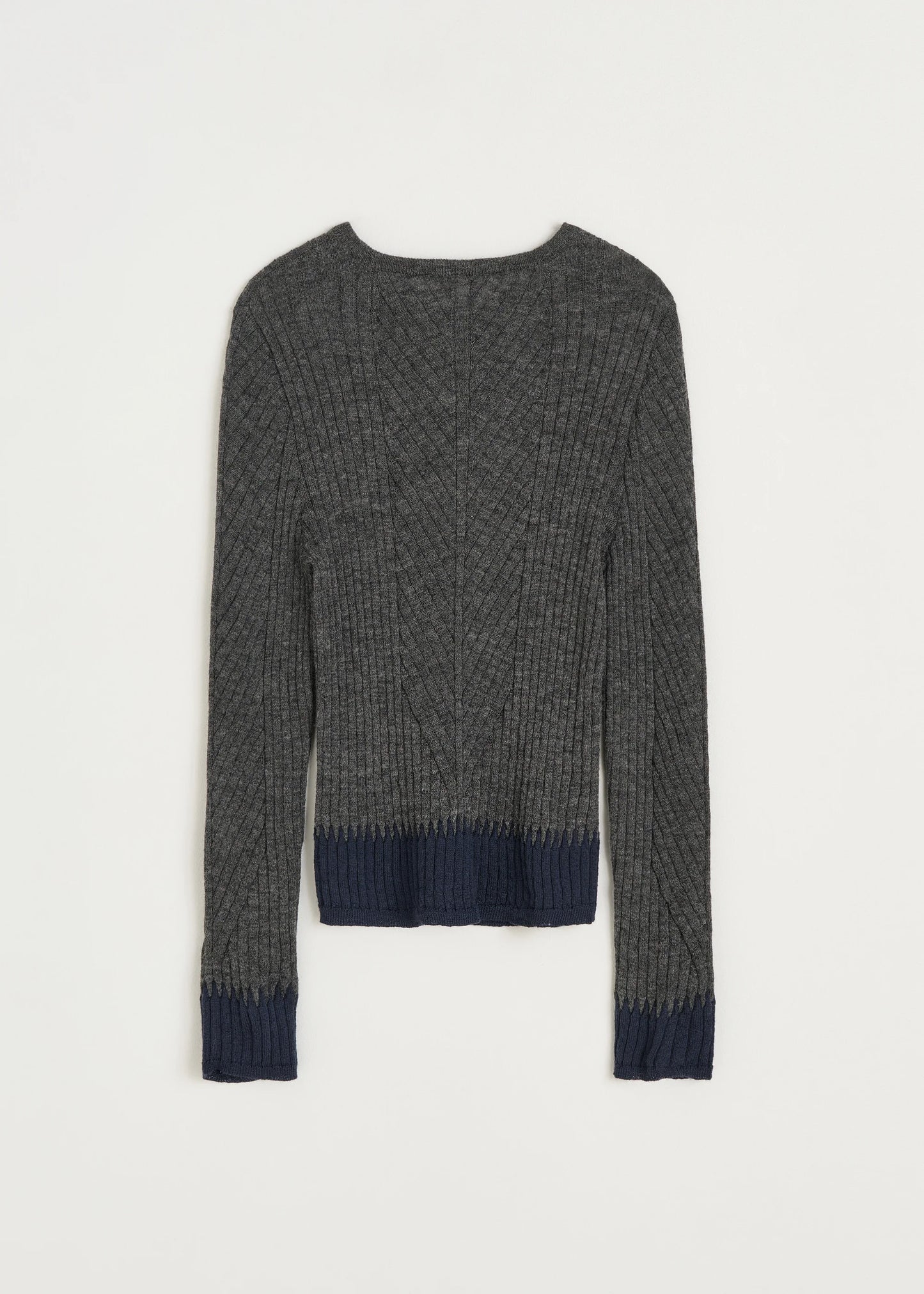 Aiayu "Jaya blouse – pure llama" Mix Stormy