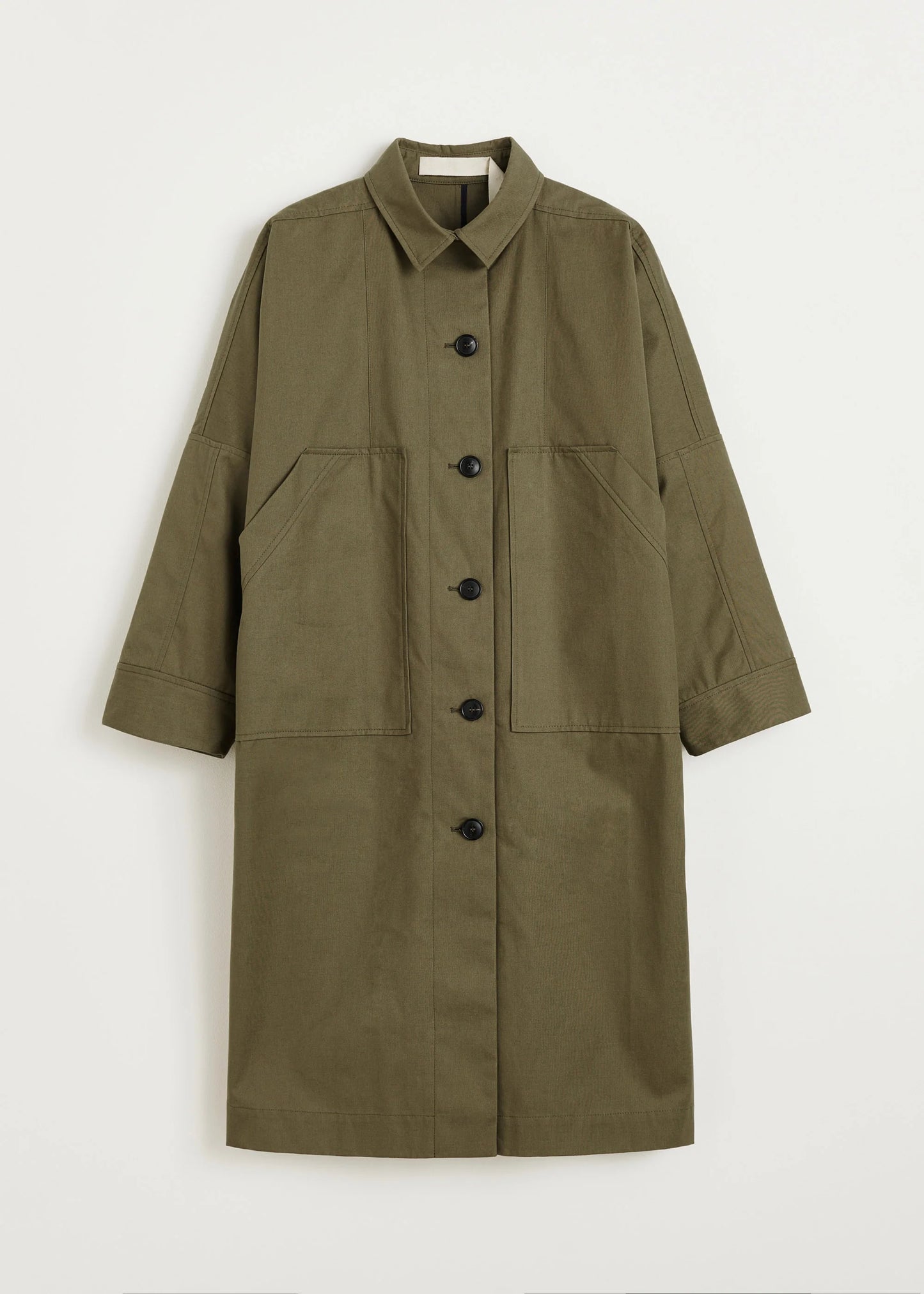 Aiayu "Jean coat II - ventile" Vintage Army