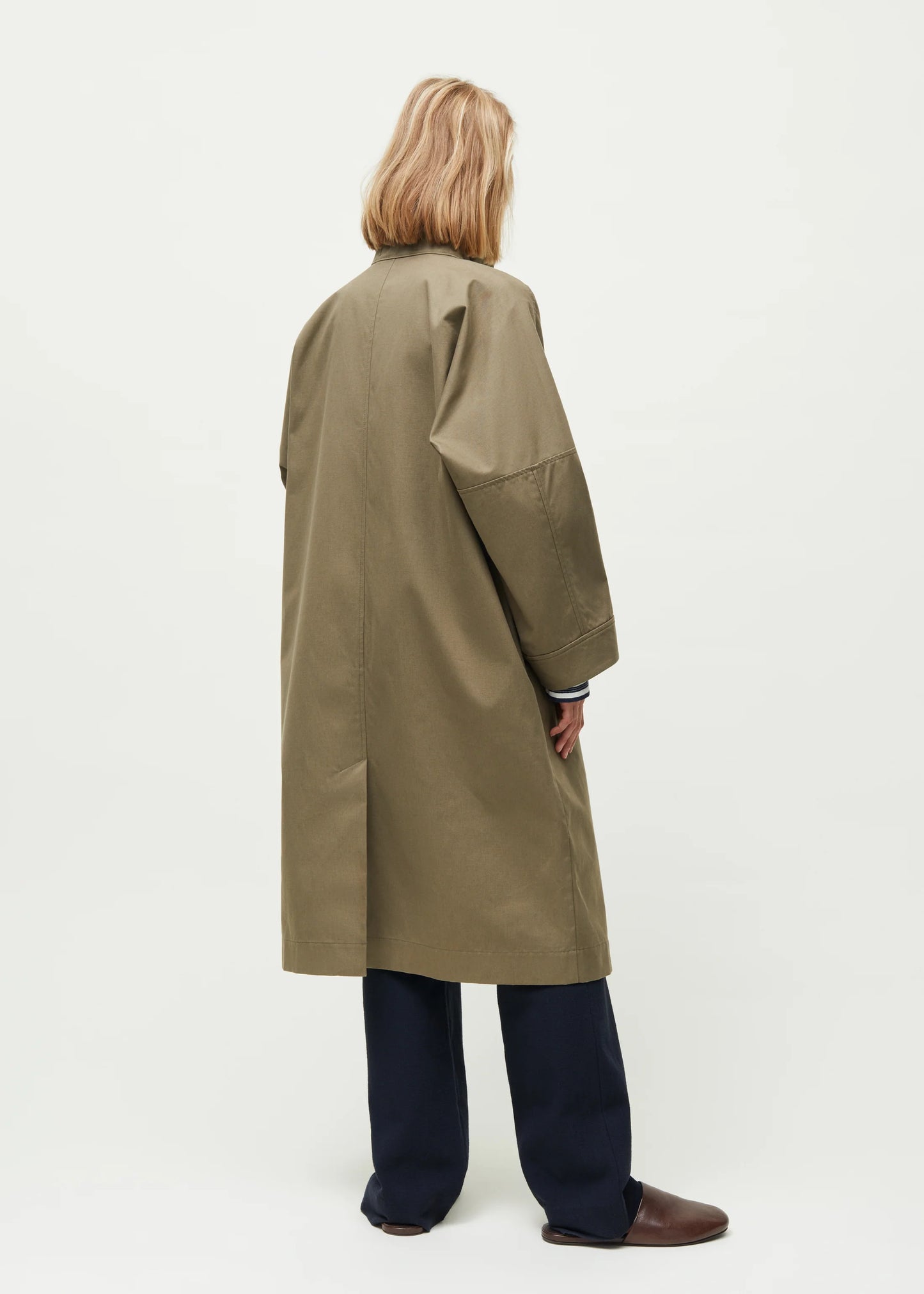 Aiayu "Jean coat II - ventile" Vintage Army