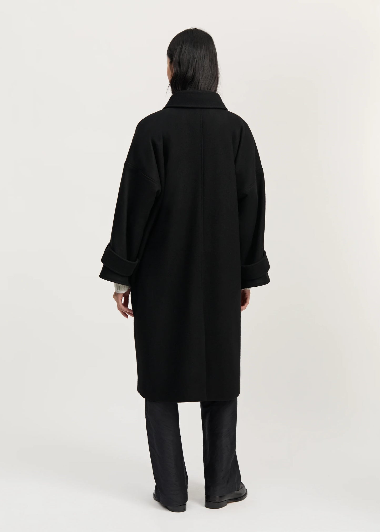 Aiayu "Jo coat loden" Black