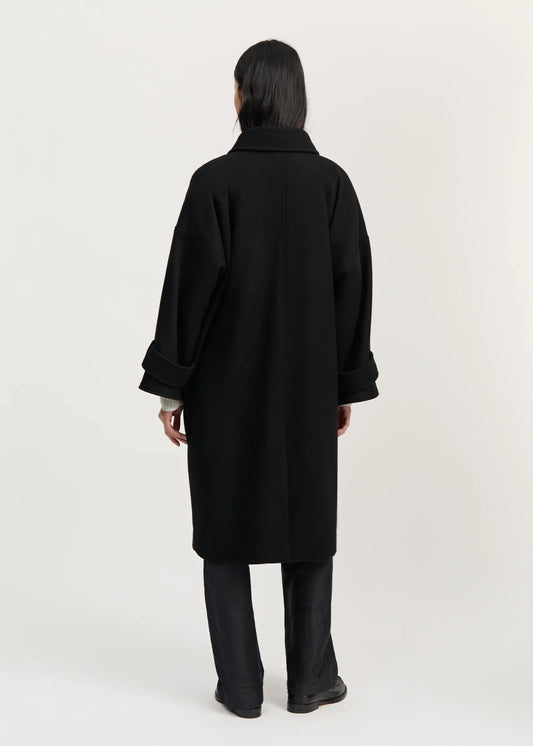 Aiayu "Jo coat loden" Black