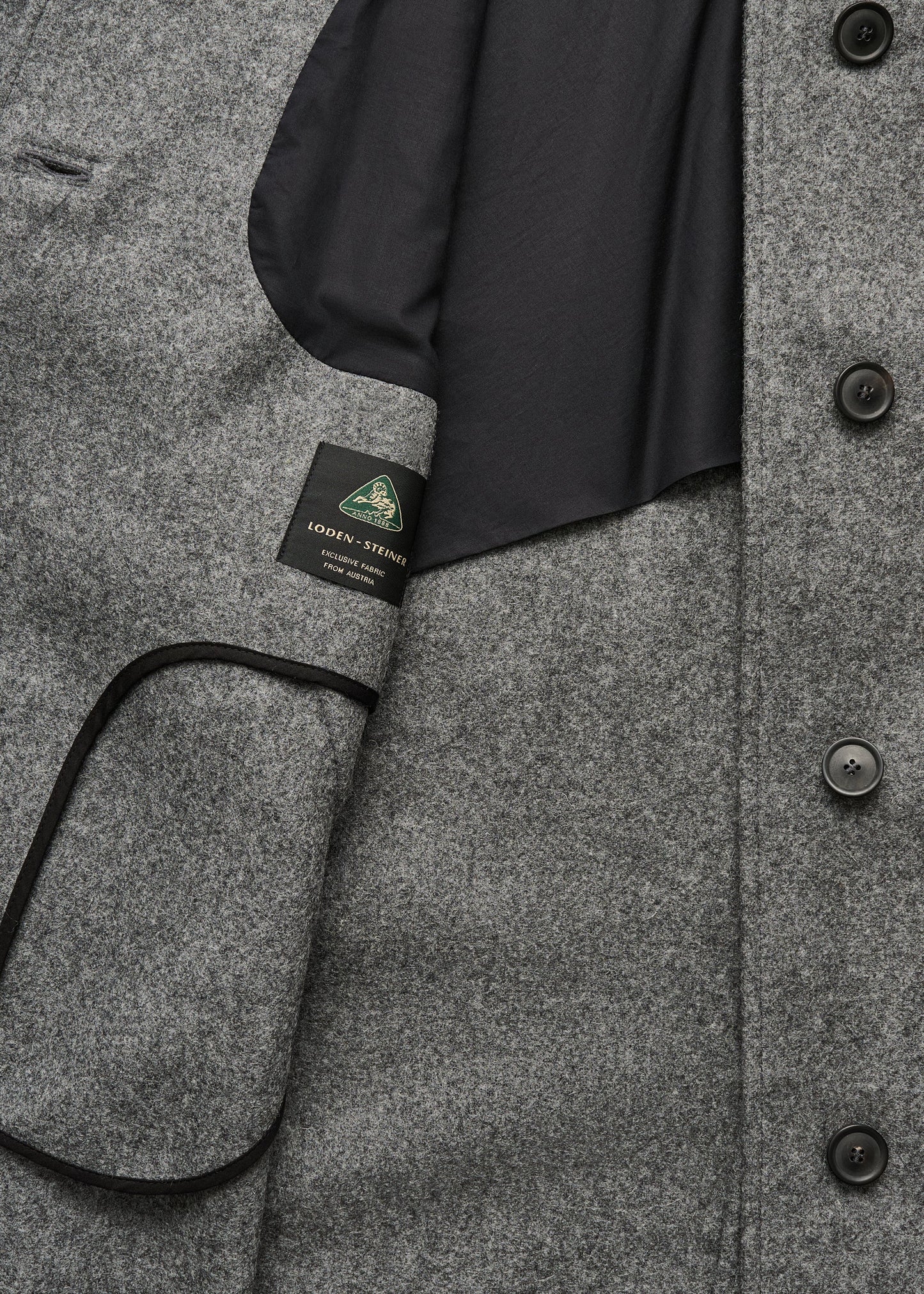 Aiayu "Jo coat loden" Pure Grey