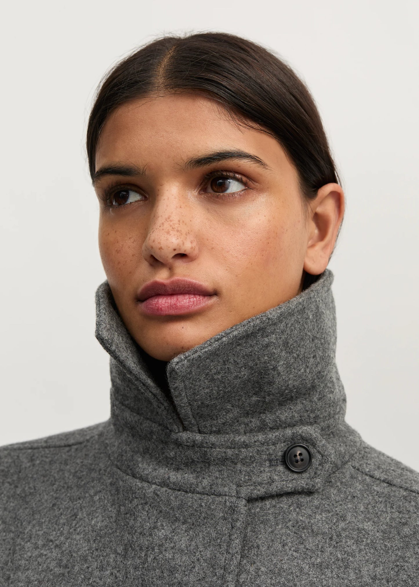 Aiayu "Jo coat loden" Pure Grey