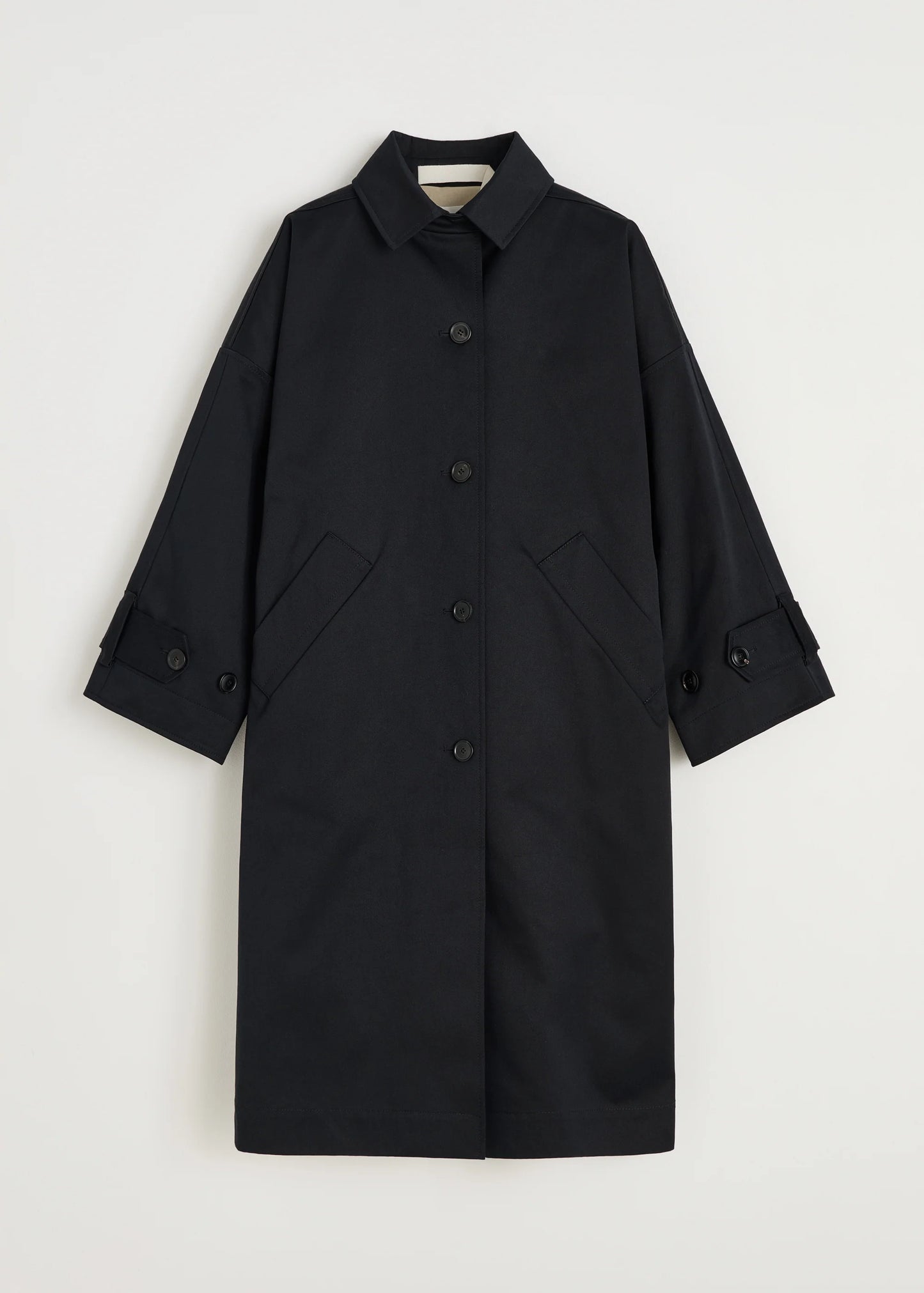 Aiayu "Jo coat twill" Black Navy