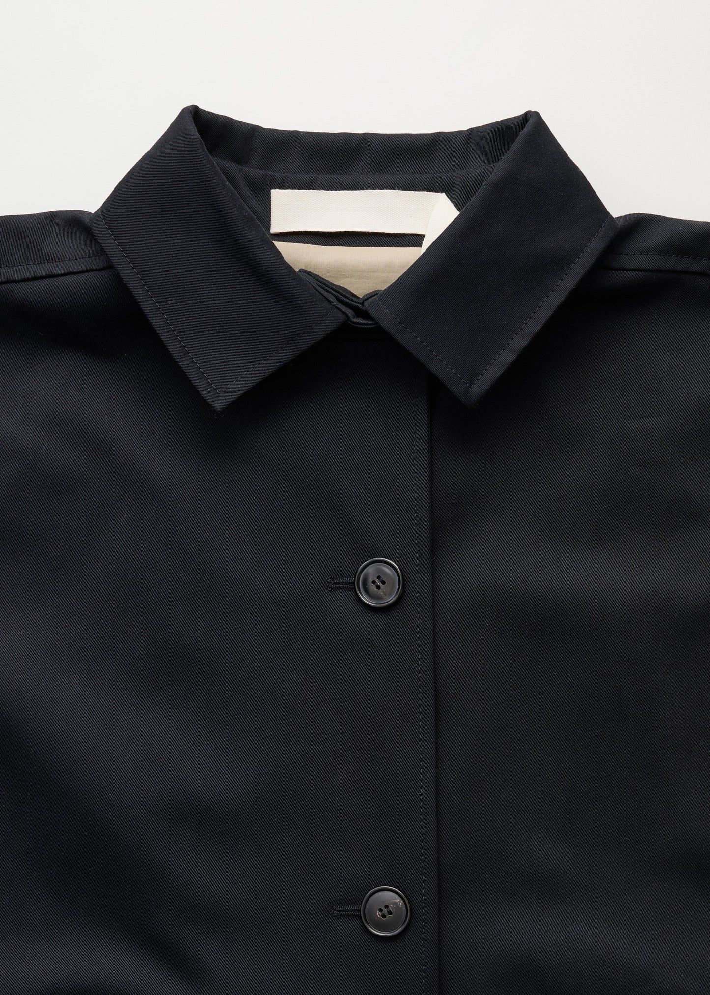 Aiayu "Jo coat twill" Black Navy