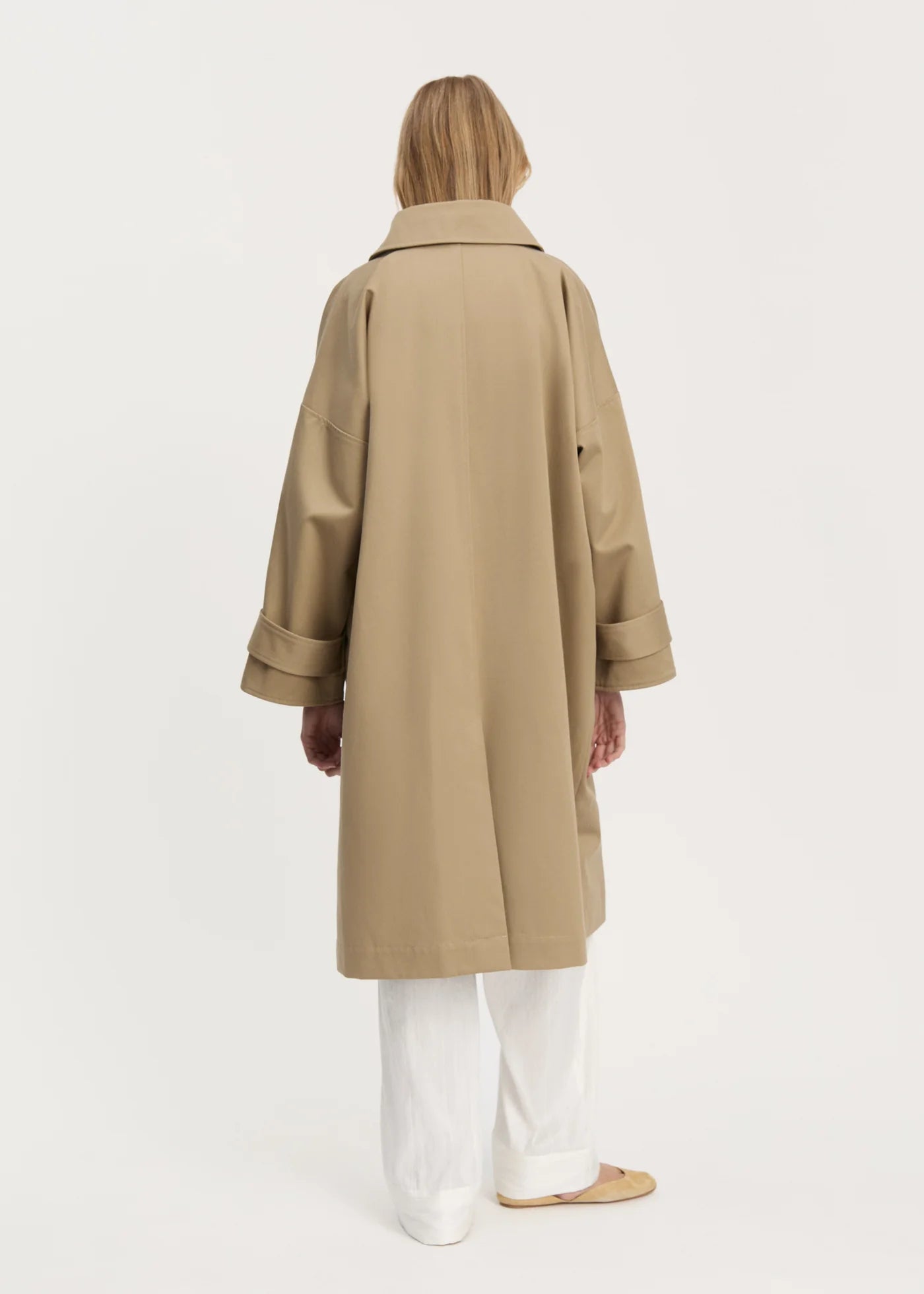 Aiayu "Jo coat twill" Classic Khaki